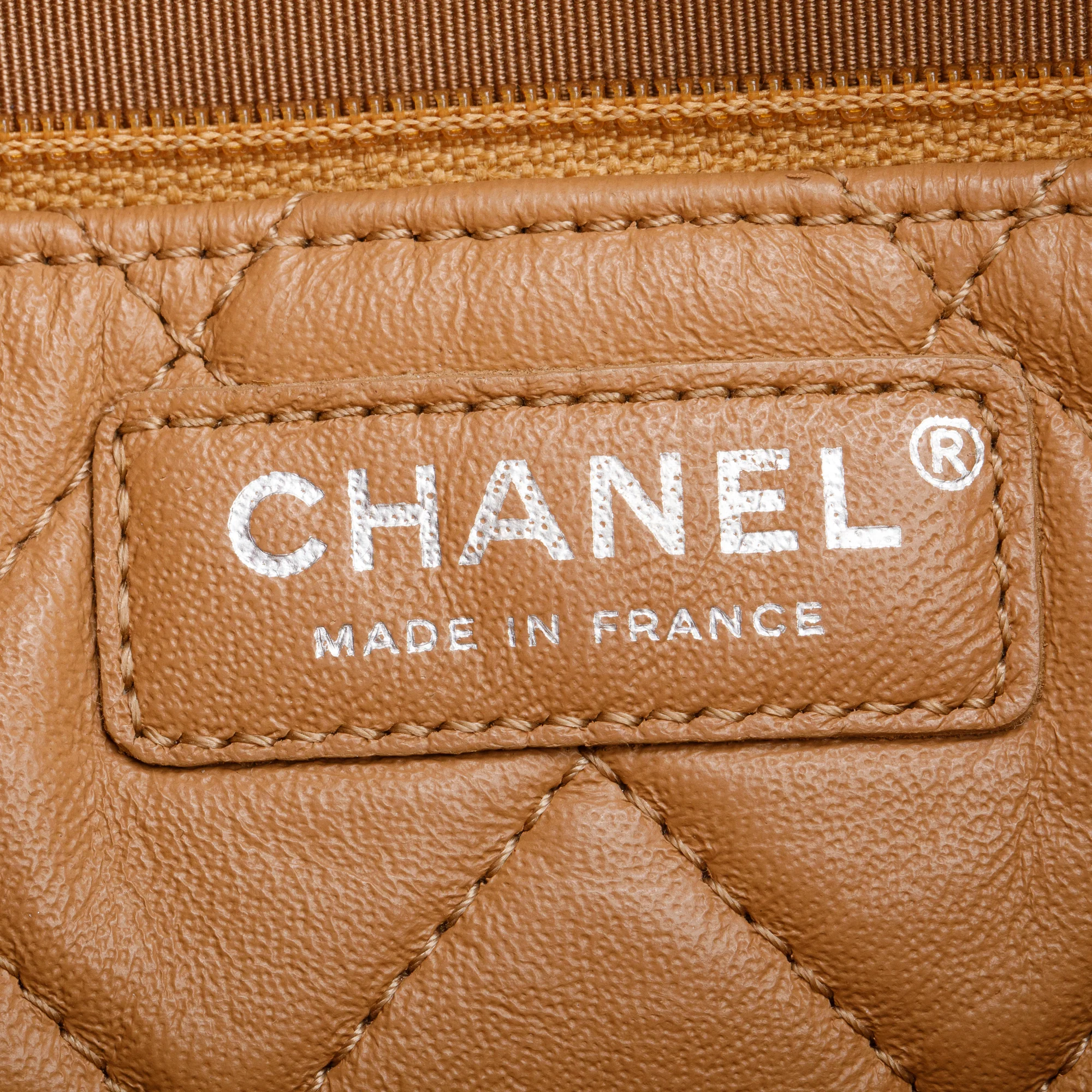 Chanel Beige Quilted Calfskin Leather Medium Urban Luxury Backpack w/ Authenticity Card - Image 8