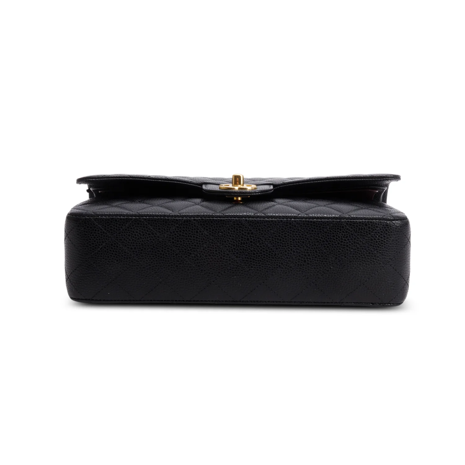Chanel Black Caviar Classic Medium Double Flap Bag w/ Box - Image 8