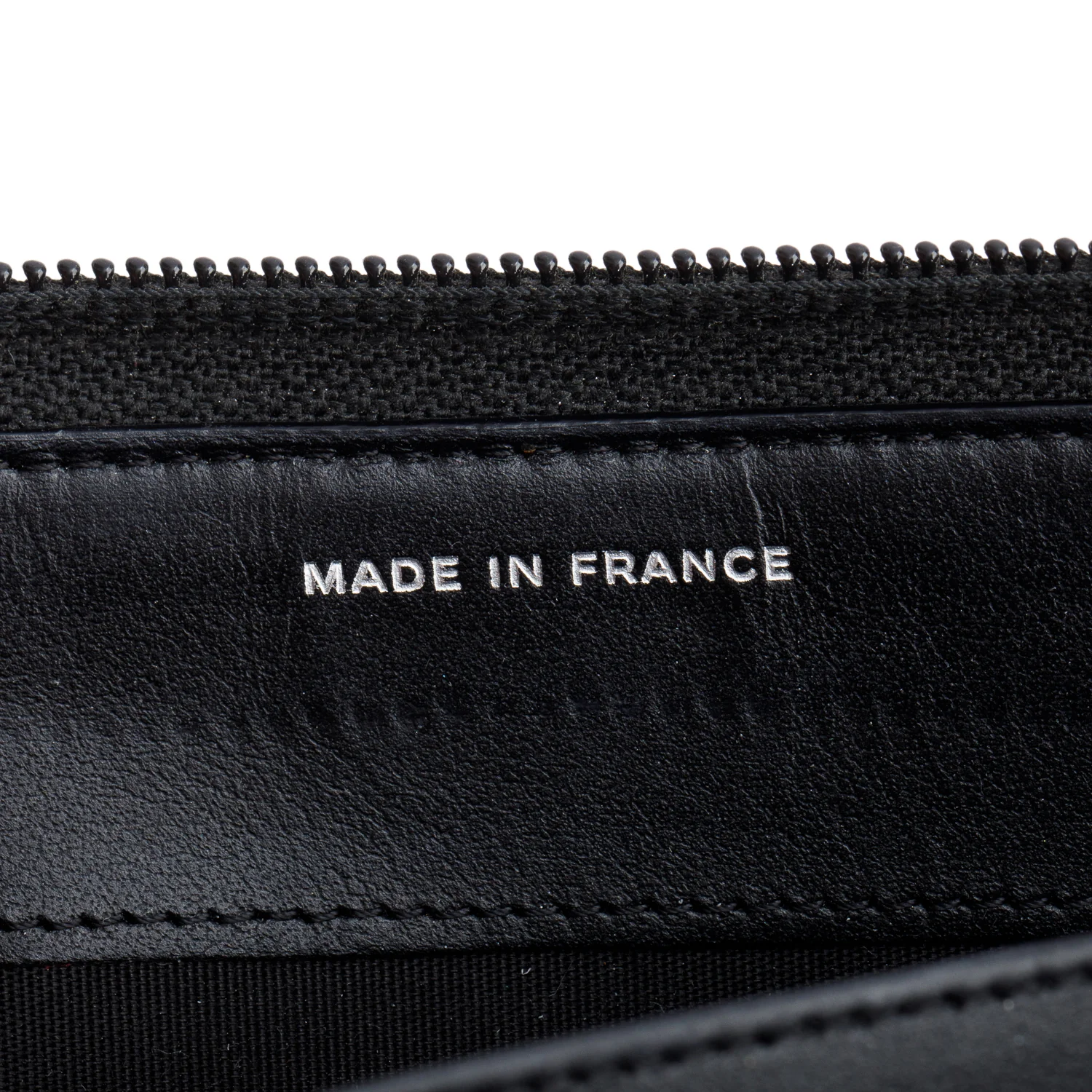 Chanel Black Caviar Leather Boy Long Zip Around Wallet w/ Box & Authenticity Card - Image 7