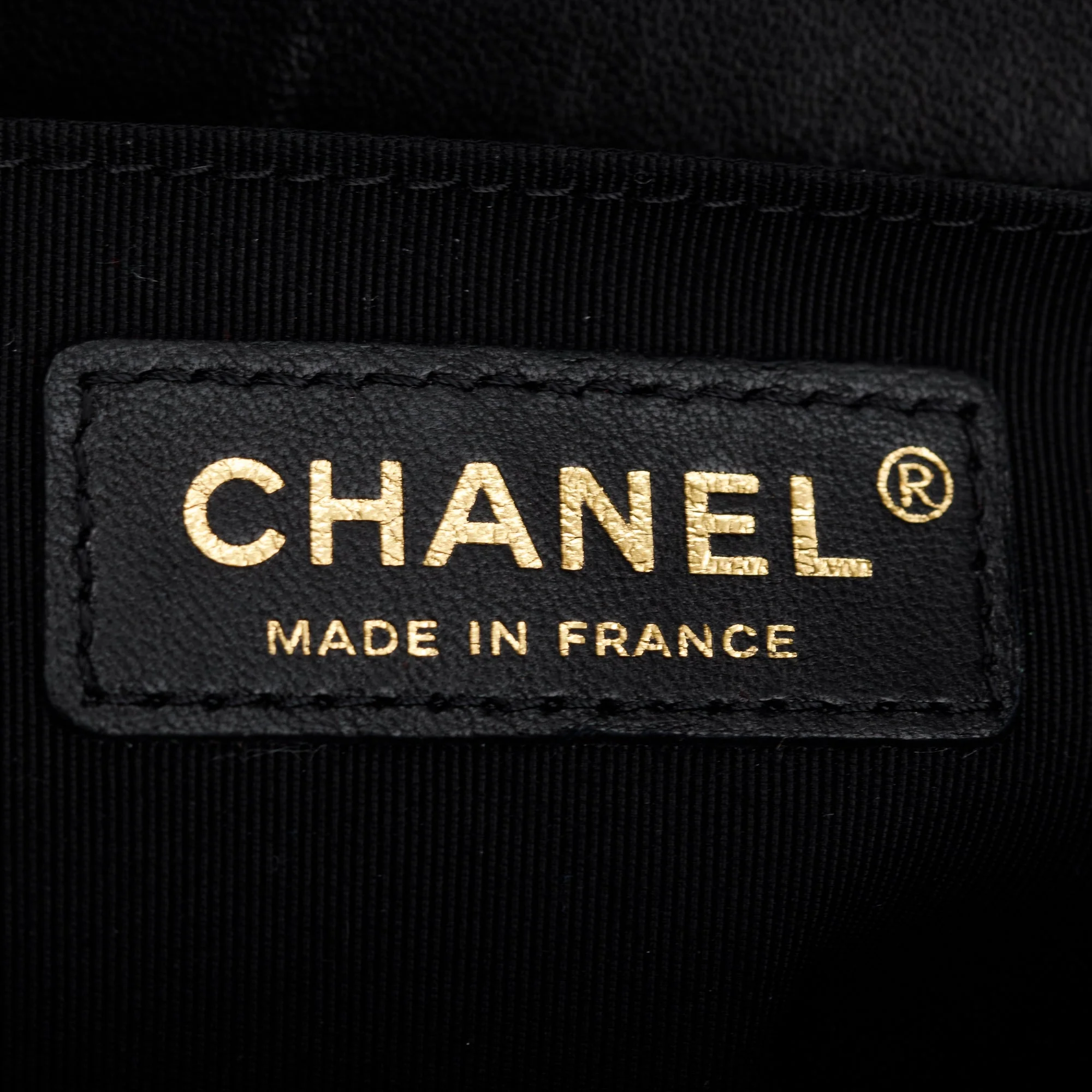 Chanel Black Lambskin Leather Medium Boy Bag w/ Box & Authenticity Card - Image 11
