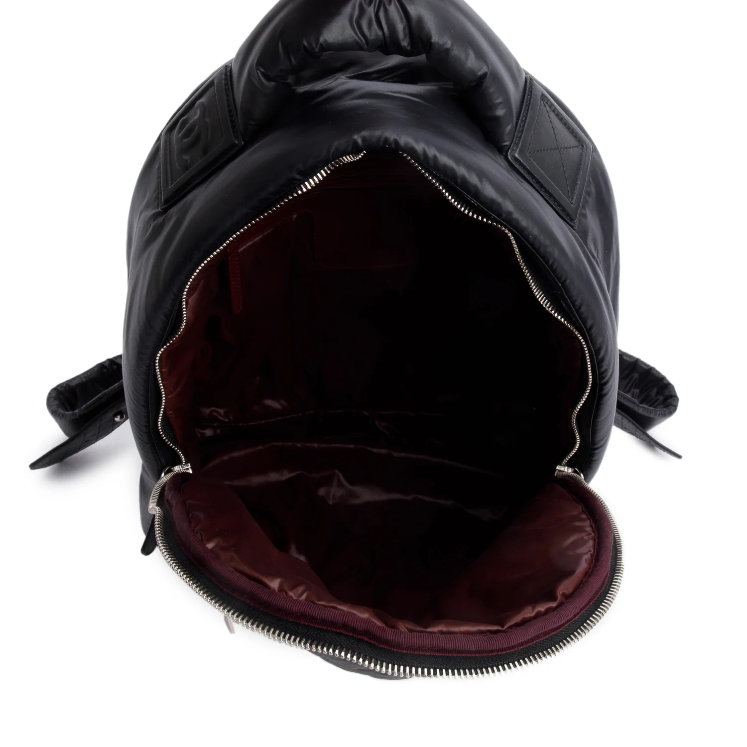 Chanel Black Nylon Quilted Coco Coocoon Backpack w/ Box - Image 7