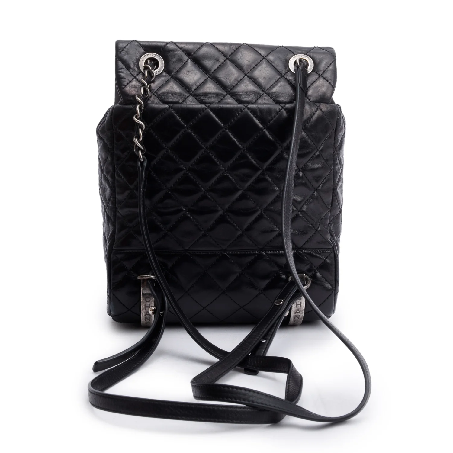 Chanel Black Quilted Calfskin Leather Small Salzburg Mountain Backpack - Image 4