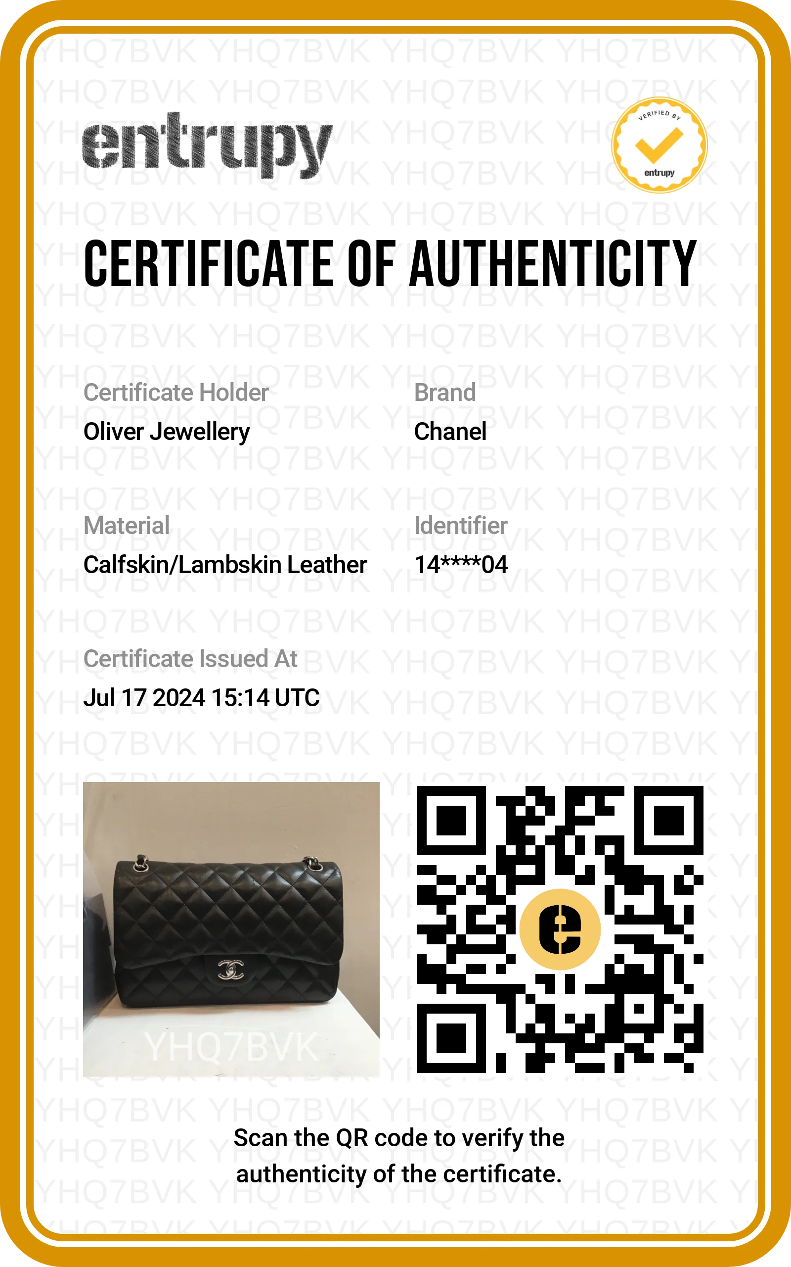 Chanel Black Quilted Lambskin Leather Classic Jumbo Double Flap Bag - Image 9