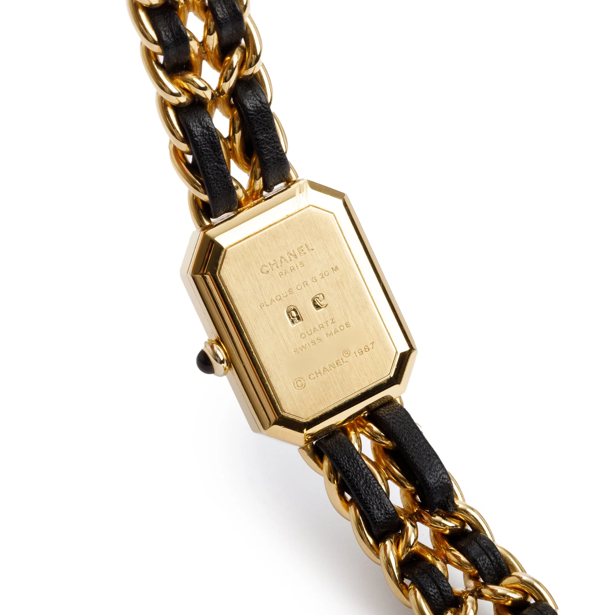 Chanel Gold Plated Stainless Steel Premiere Rock Watch - Image 5