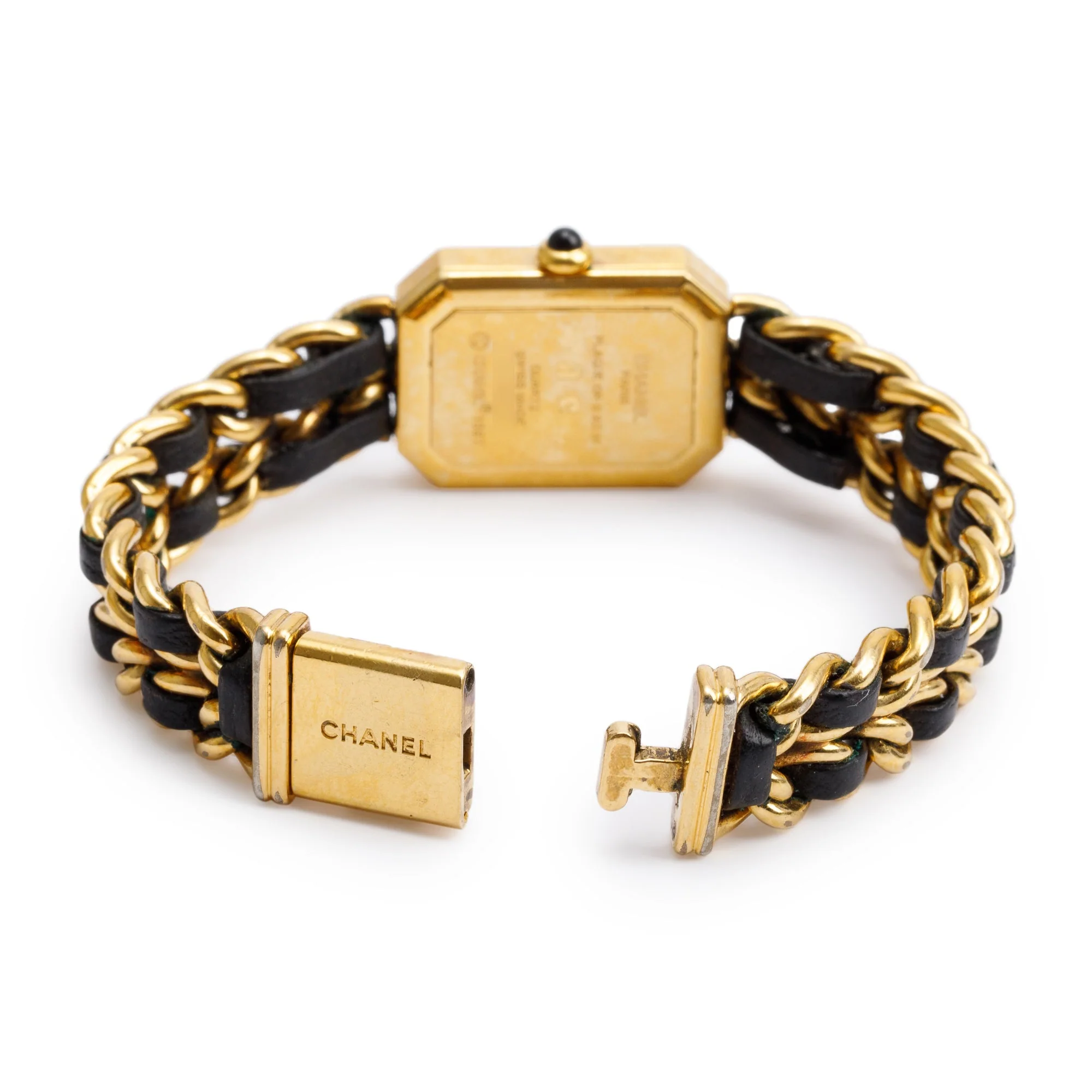 Chanel Gold Plated Stainless Steel Premiere Rock Watch - Image 4