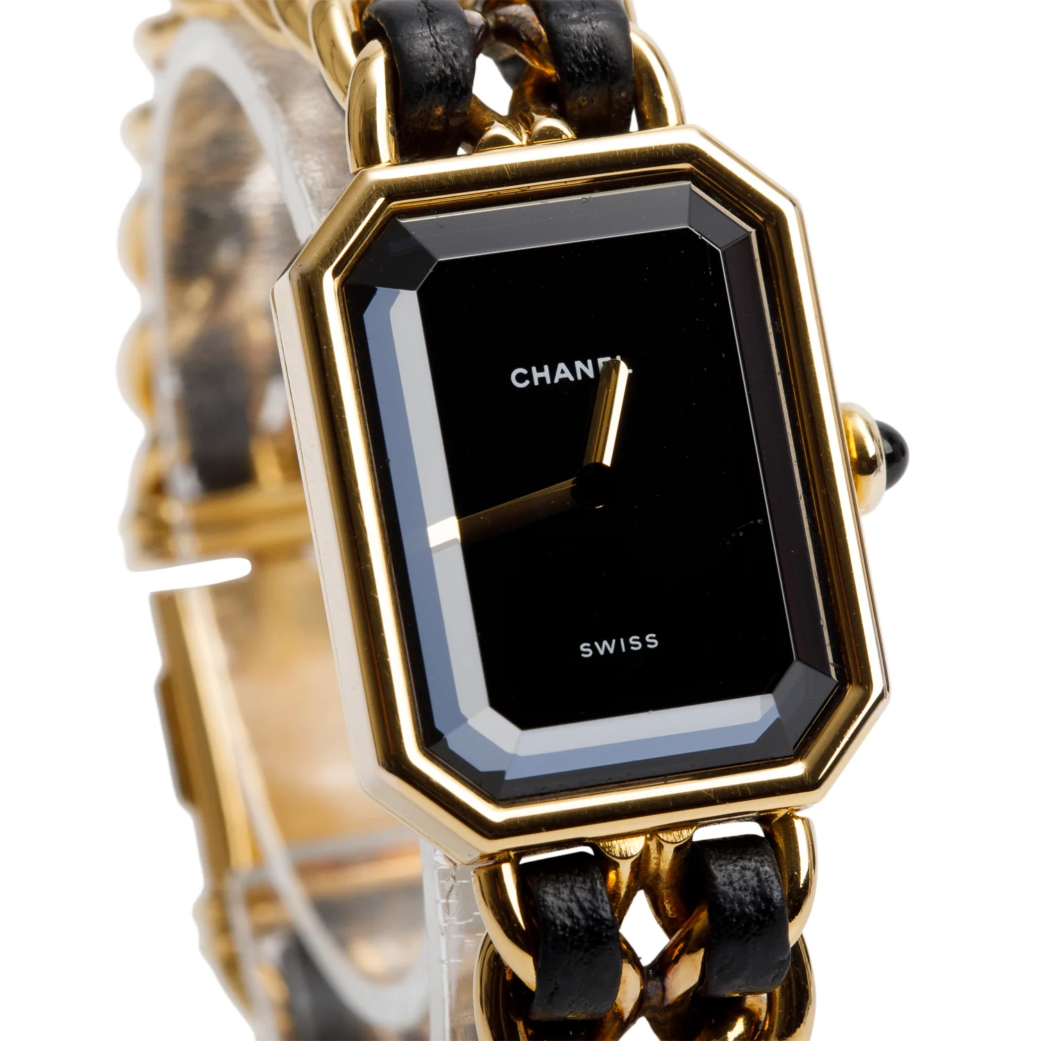 Chanel Gold Plated Stainless Steel Premiere Rock Watch - Image 2