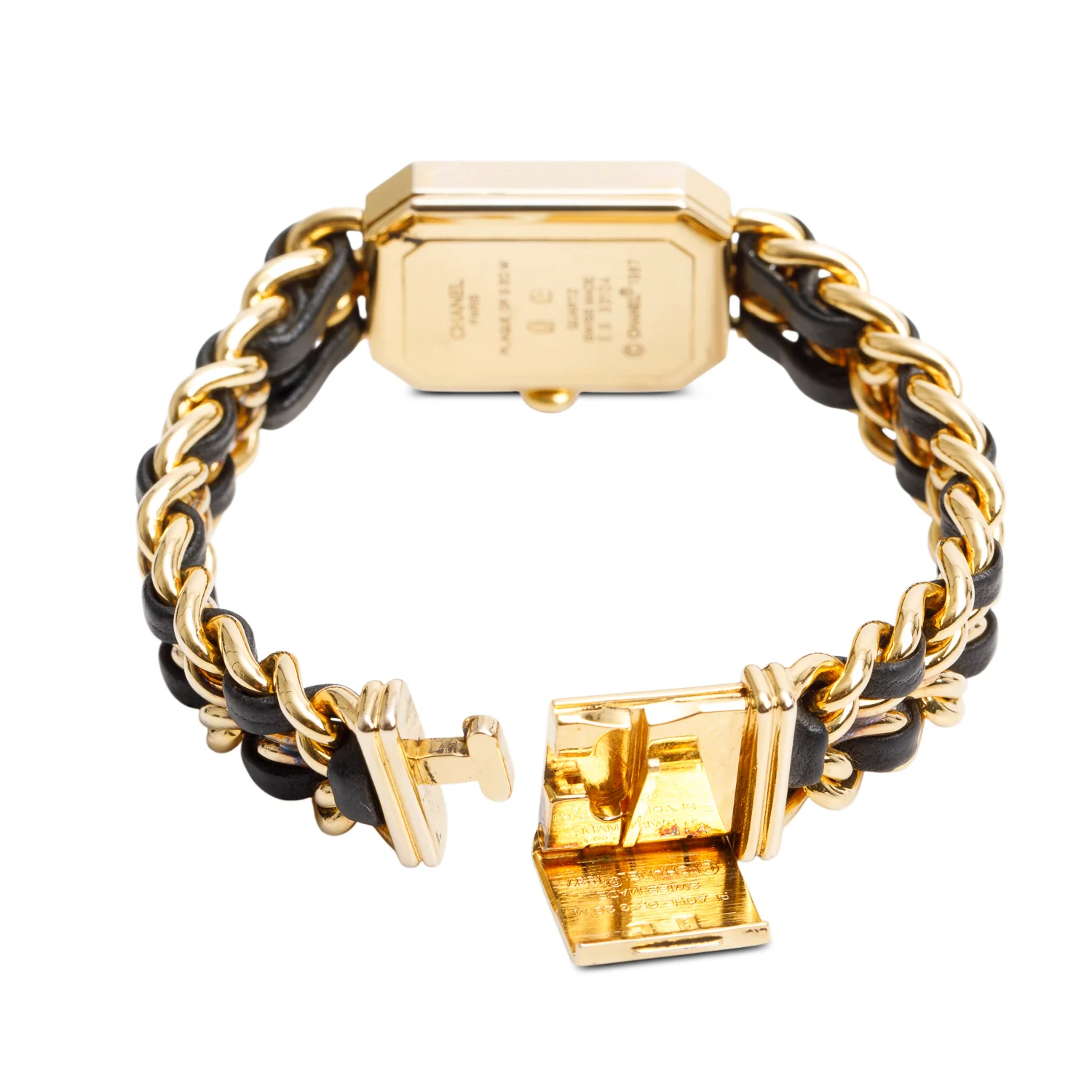 Chanel Gold Plated Stainless Steel Premiere Rock Watch - Image 4