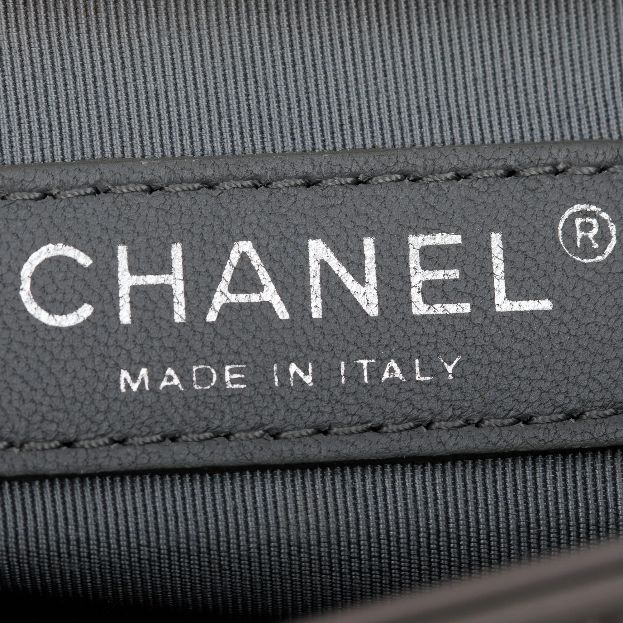 Chanel Iridescent Patent Leather Reverso Boy Shopping Tote - Image 8