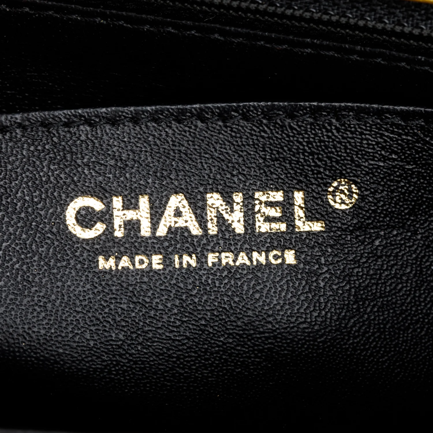 Chanel Metallic Gold Crocodile Embossed Calfskin Leather Classic Mini Rectangular Flap Bag w/ Box & Authenticity Card - Image 10