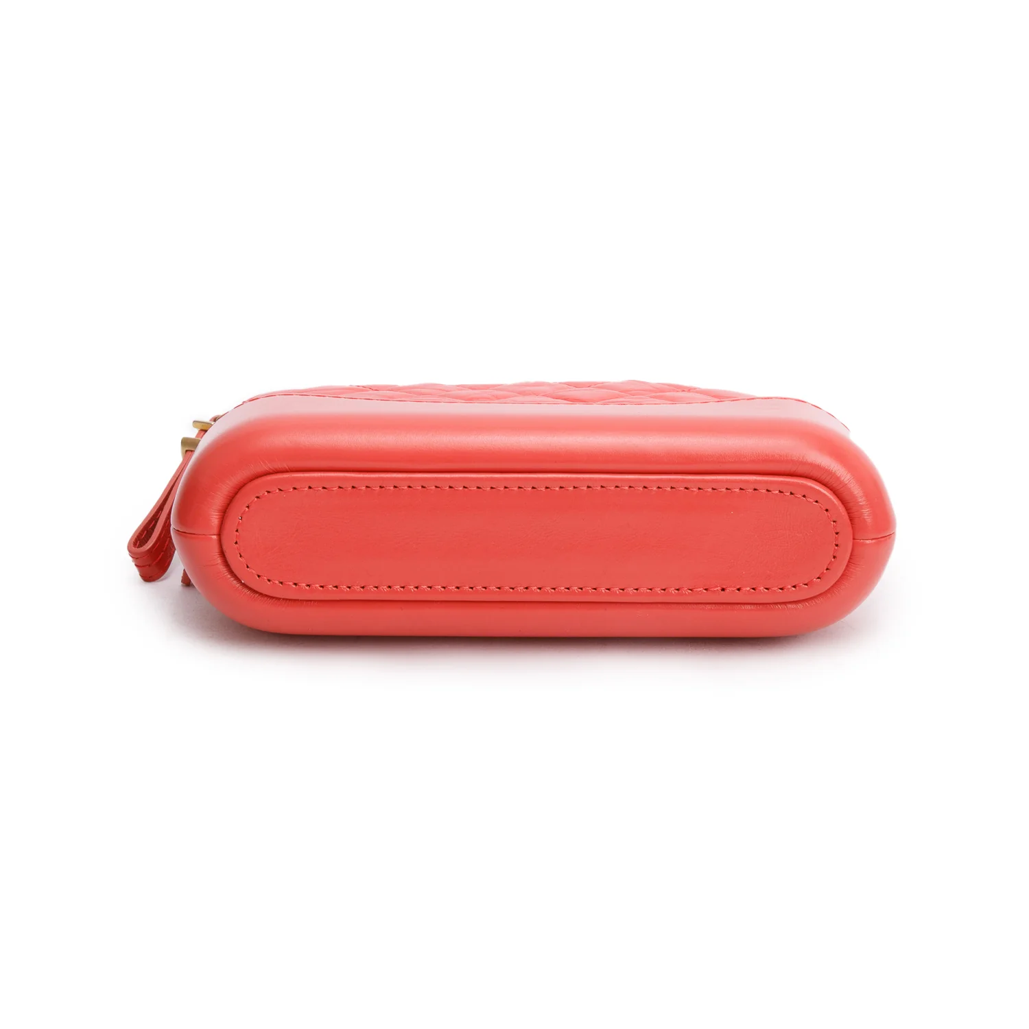 Chanel Pink Aged Calfskin Quilted Gabrielle Clutch on Chain w/ Authenticity Card - Image 7