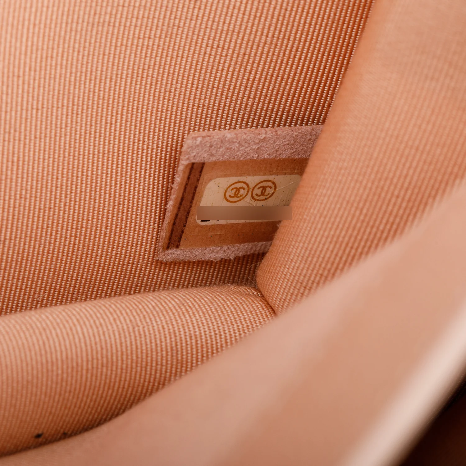 Chanel Pink Caviar Leather Mini CC Box Flap Bag w/ Authenticity Card - Image 9
