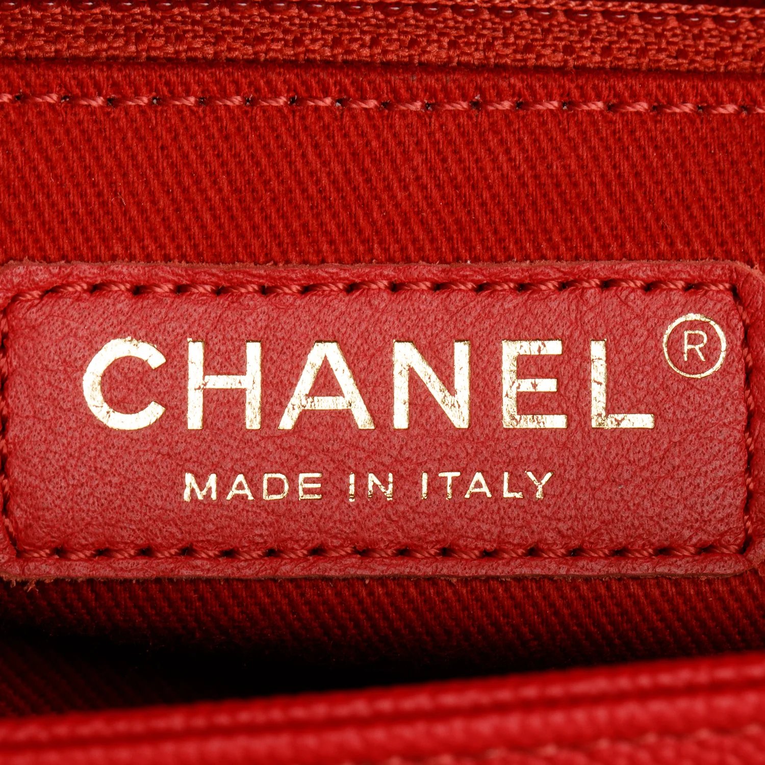 Chanel Red Caviar Leather Large Business Affinity Flap Bag w/ Box & Authenticity Card - Image 10