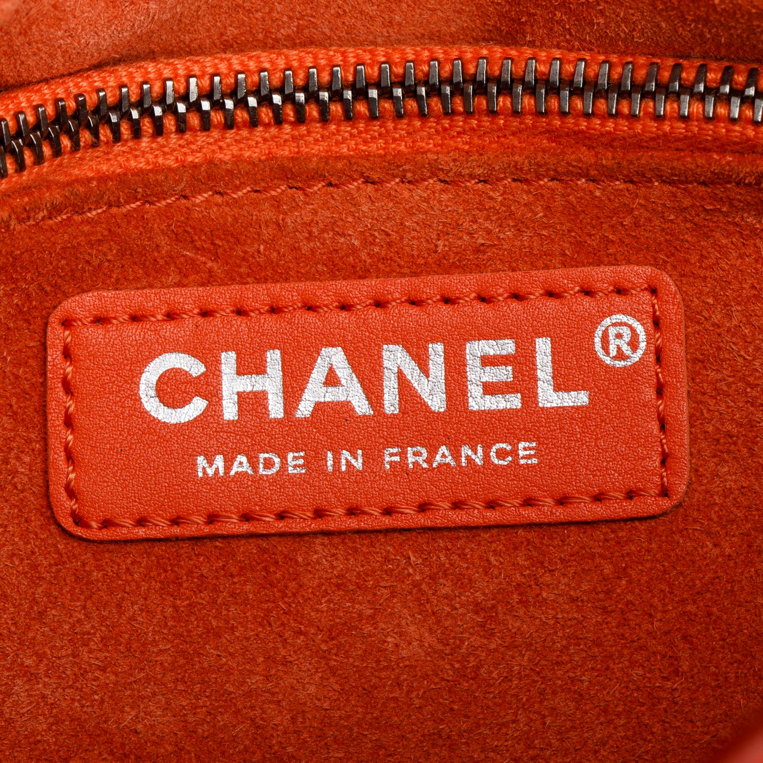 Chanel Red Leather Lambskin Quilted Single Flap Bag w/ Authenticity Card - Image 9