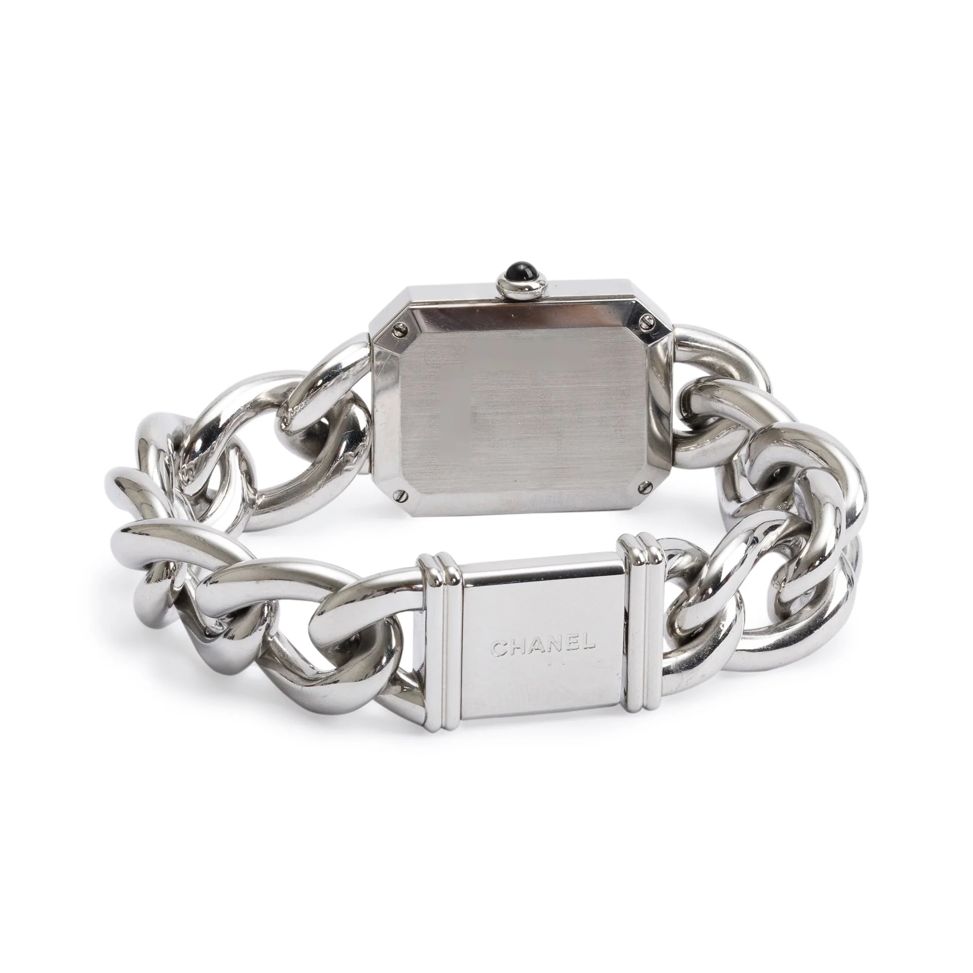 Chanel Stainless Steel Diamond Bezel Premiere Gourmette Watch H7020 w/ Box & Papers - Image 4
