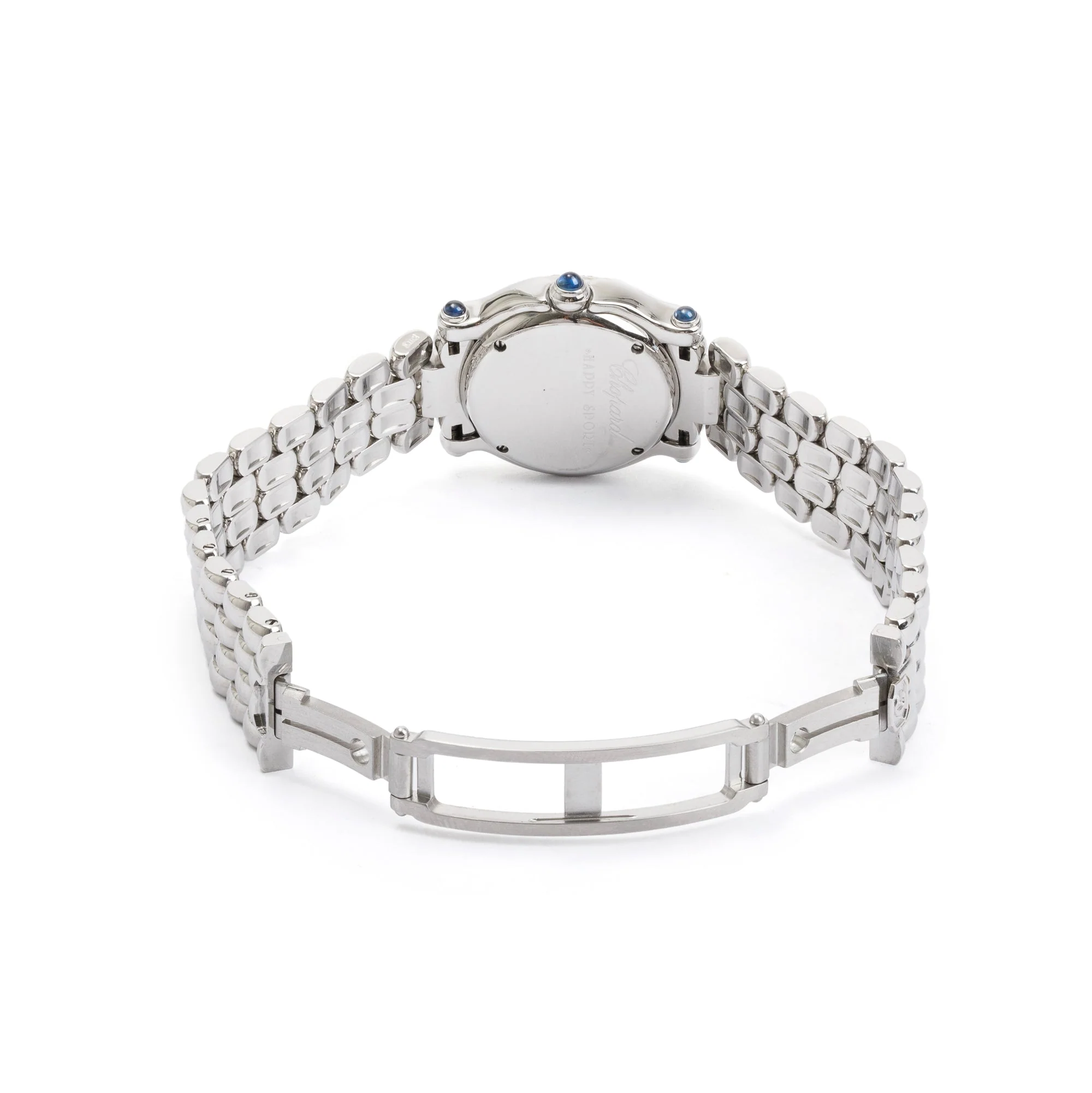 Chopard Stainless Steel Happy Sport Diamond Bezel & Dial 26 MM Watch - Image 5