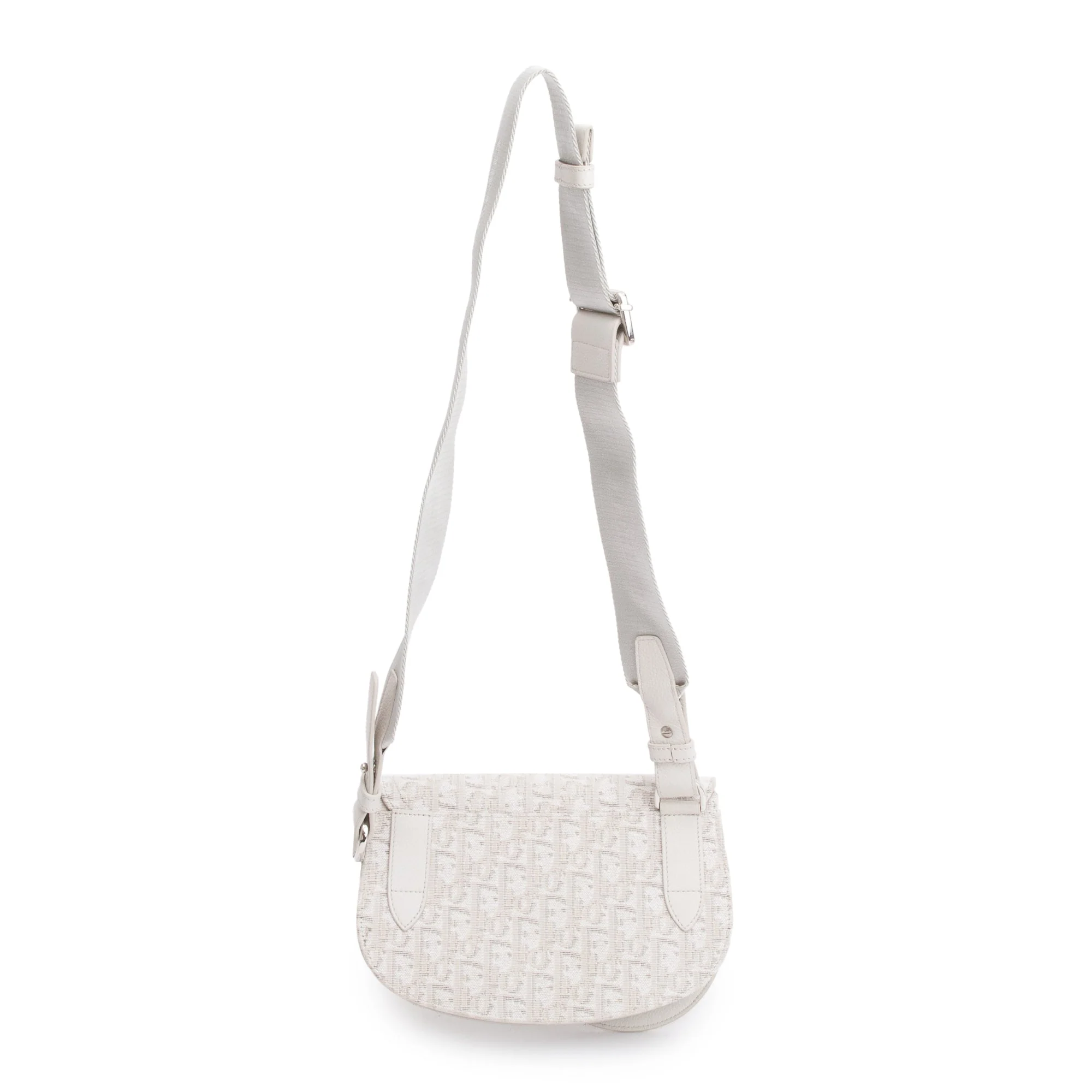Christian 2021 Dior Oblique Canvas Saddle Messenger Pouch - Image 5