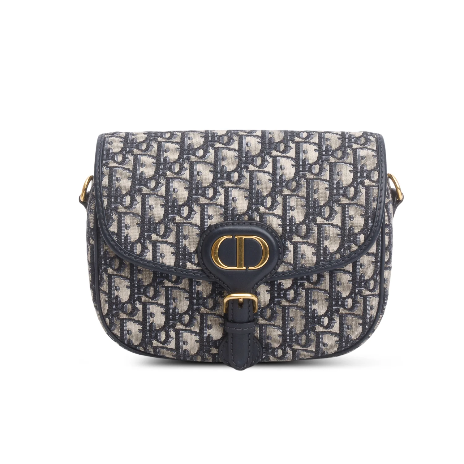 Christian Dior 2020 Blue Oblique Jacquard Medium Bobby Bag - Image 3