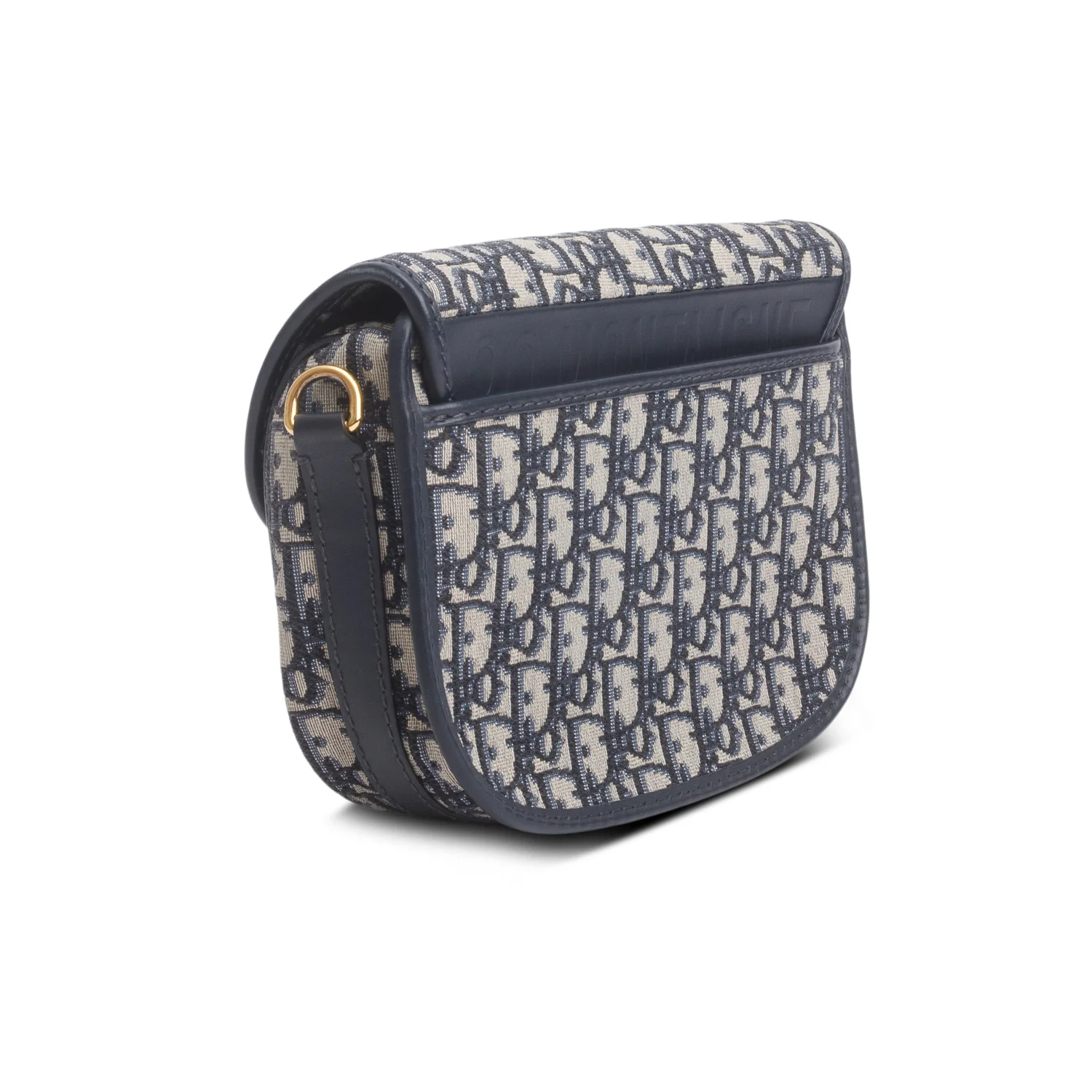 Christian Dior 2020 Blue Oblique Jacquard Medium Bobby Bag - Image 6