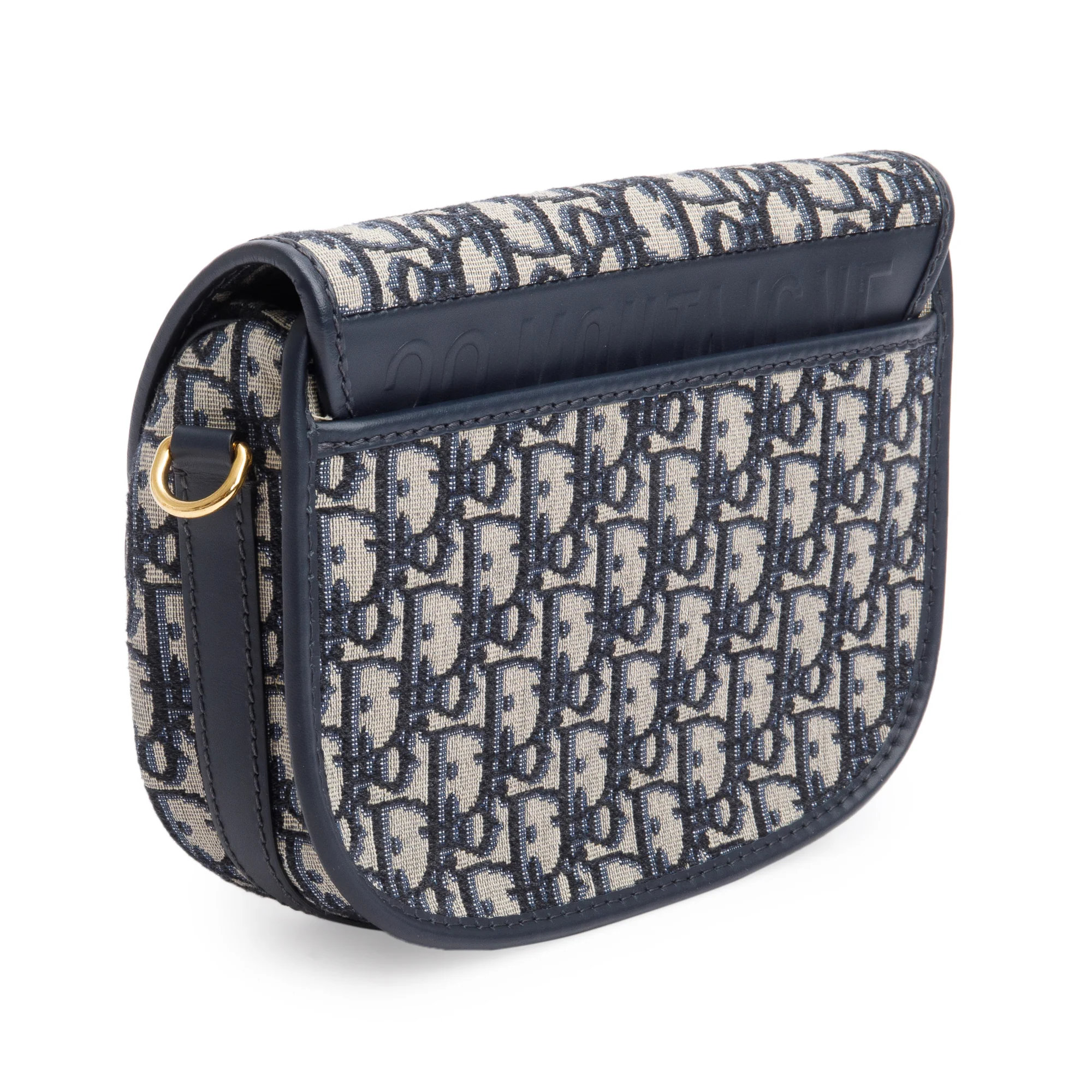 Christian Dior 2020 Blue Oblique Jacquard Medium Bobby Bag w/ Box, Receipt & Authenticity Card - Image 7