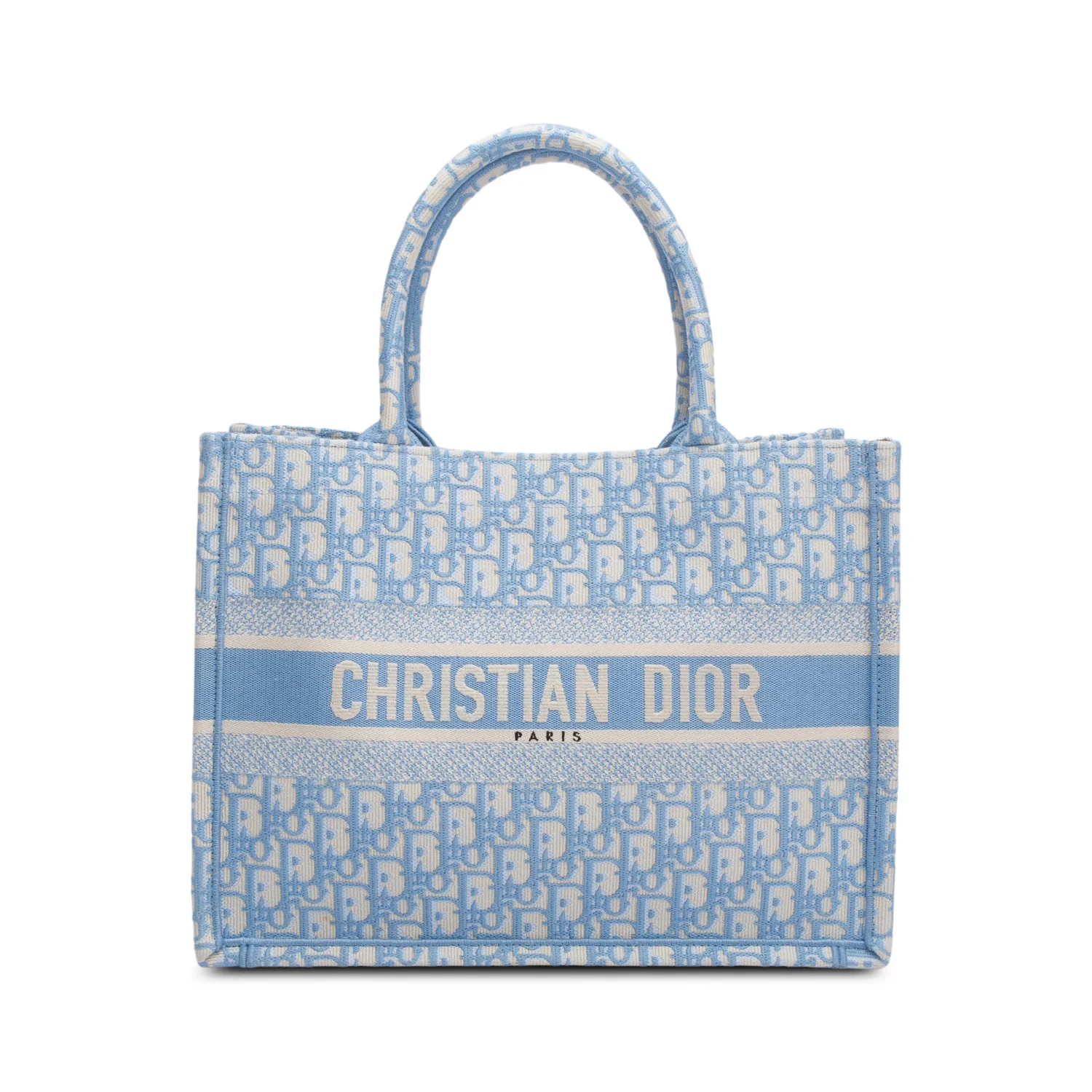 Christian Dior 2021 Blue Oblique Medium Book Tote