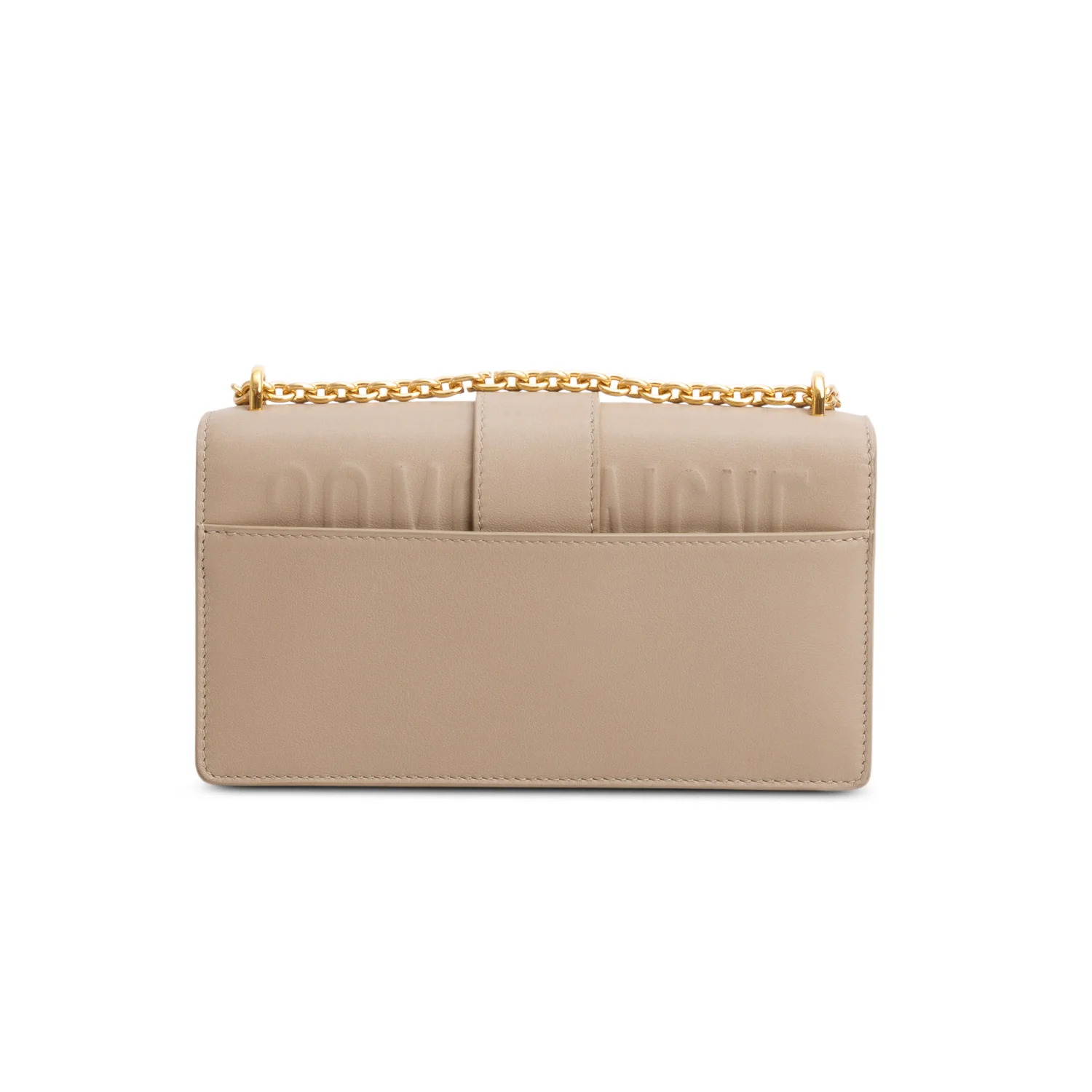 Christian Dior 2022 Brown Calfskin 30 Montaigne East-West Chain Bag w/ Box - Image 6