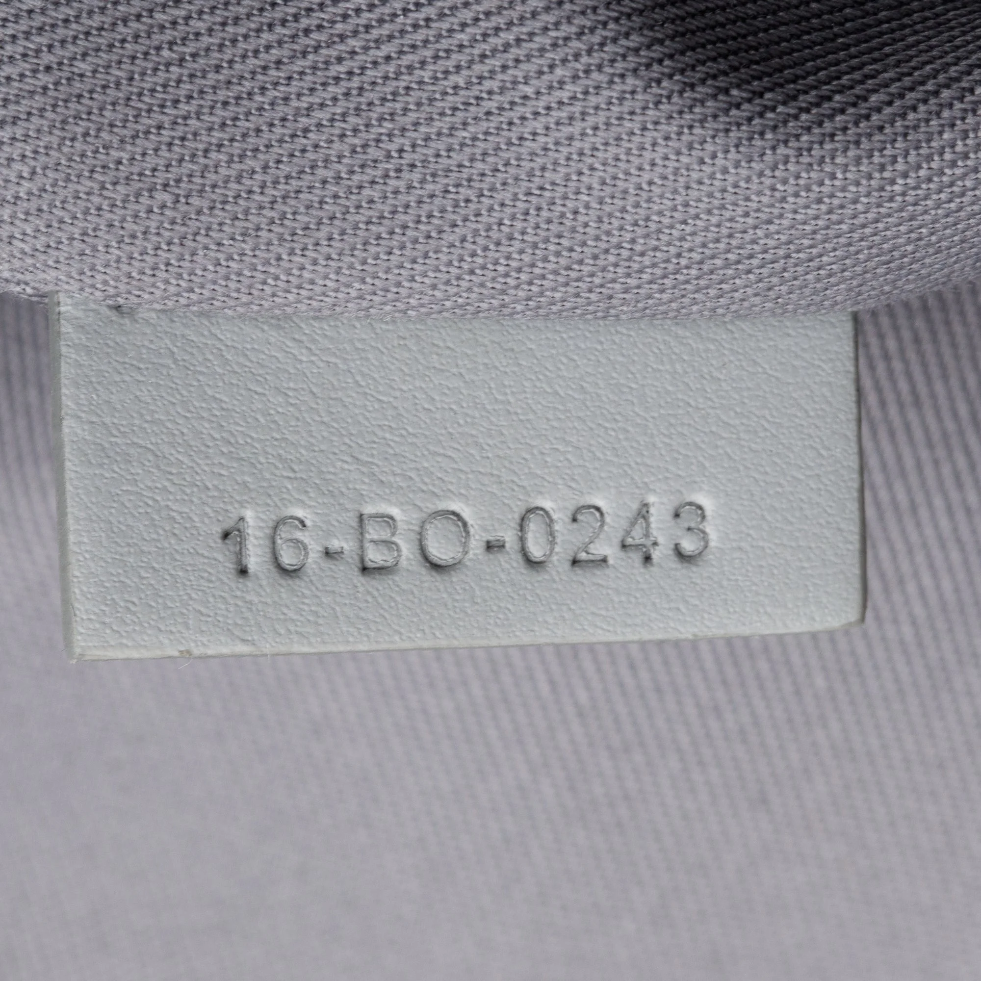 Christian Dior 2023 Grey Diamond Canvas Hit The Road Backpack w/ Box & Receipt - Image 9