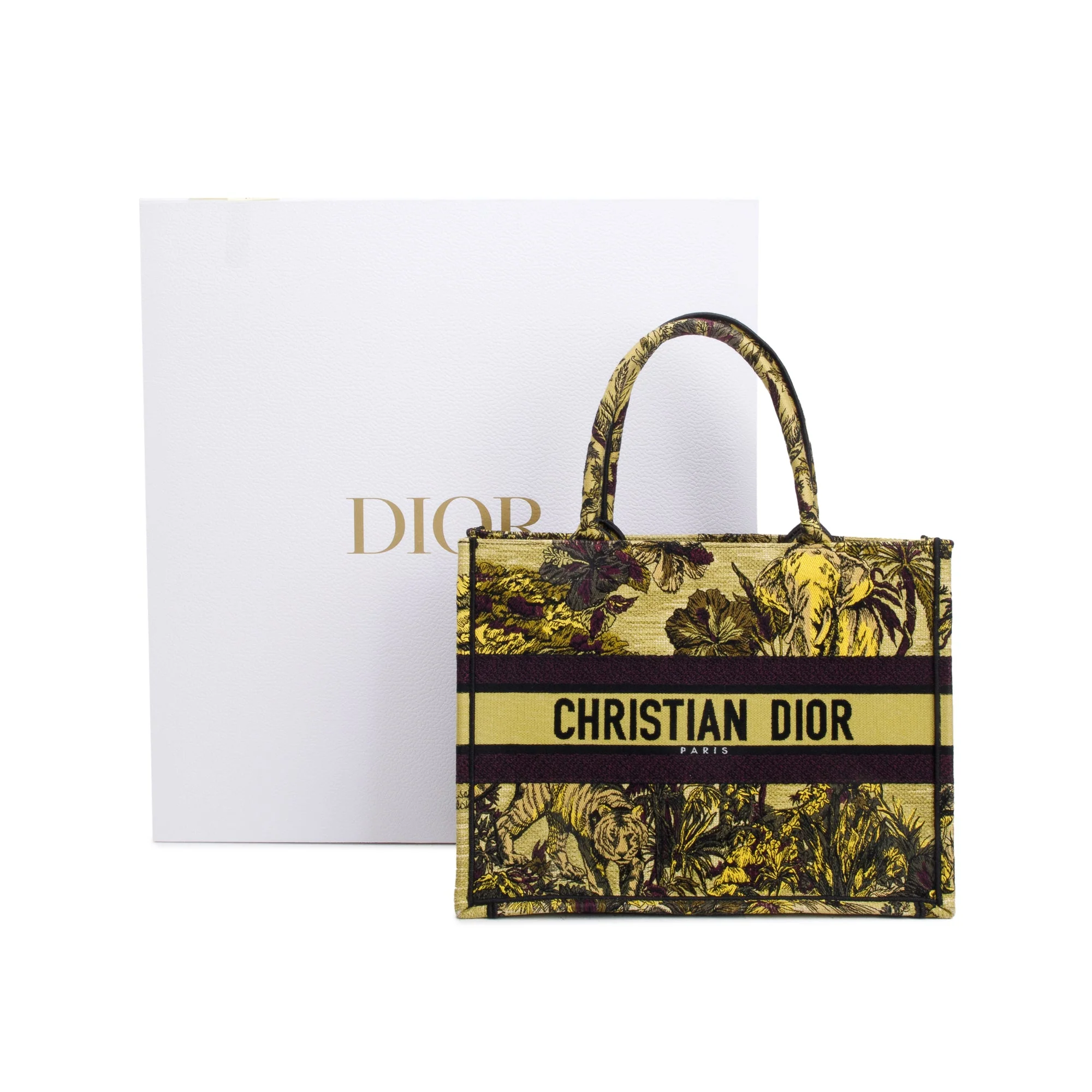Christian Dior 2023 Medium Toile de Jouy Voyage Embroidery Canvas Book Tote w/ Box & Receipt - Image 2