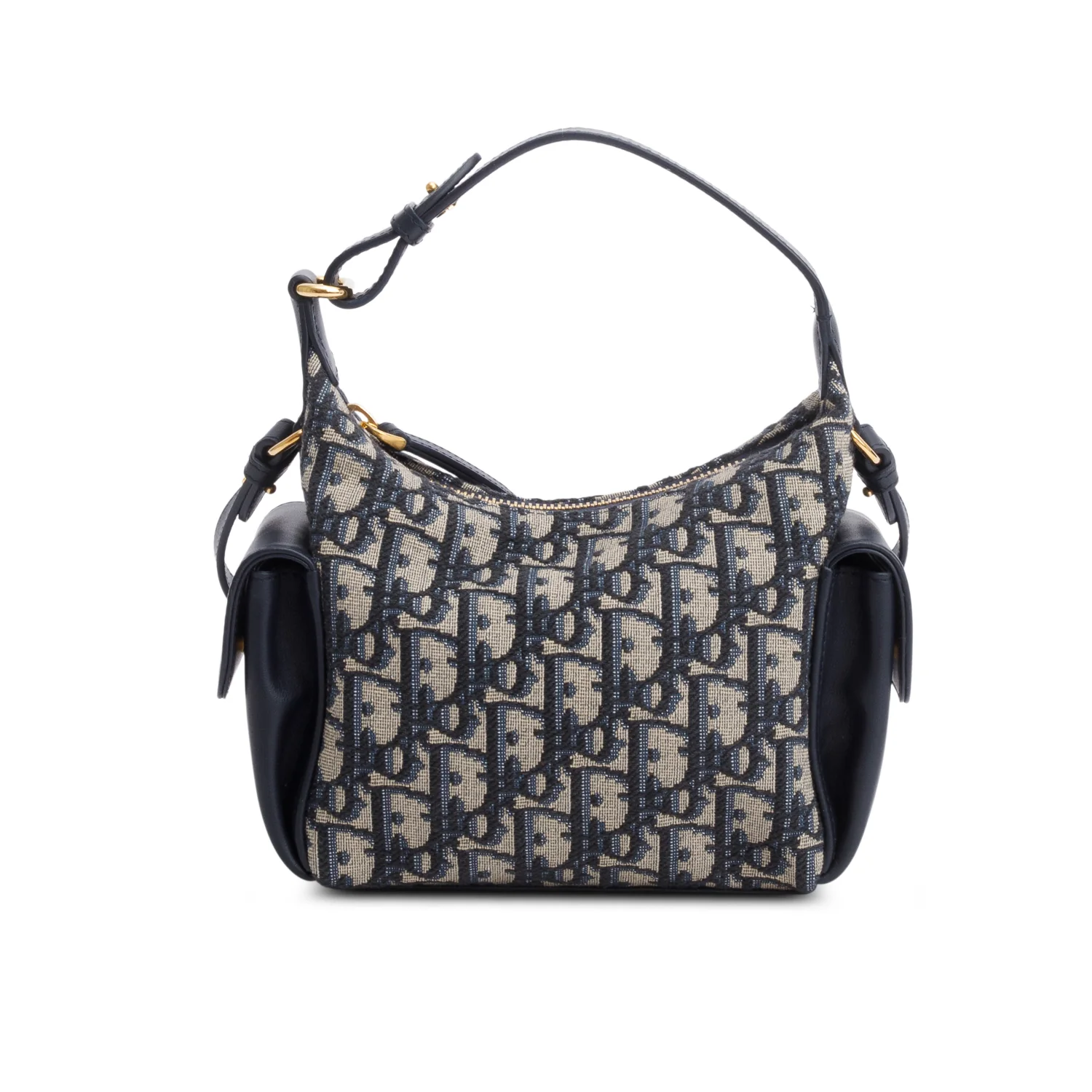 Christian Dior 2025 Blue Oblique Mini D-Dream Bag w/ Strap - Image 3