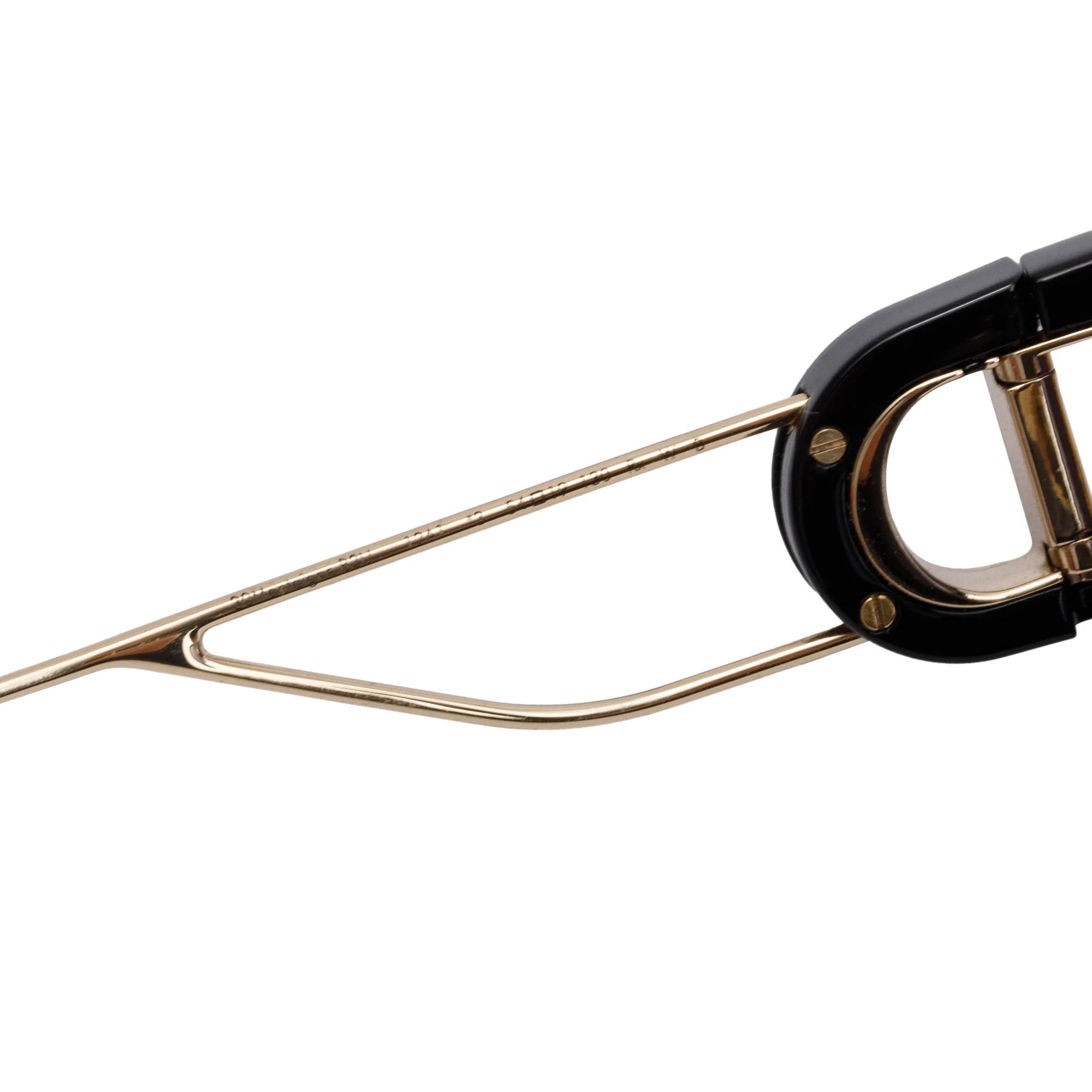 Christian Dior Black Acetate 30montaigne B2U Butterfly Sunglasses w/ Box & Case - Image 4