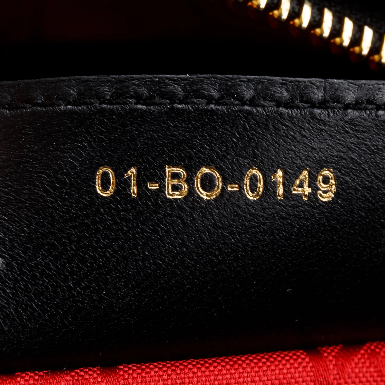Christian Dior Black Cannage Lambskin Leather Medium Lady Dior Bag w/ Authenticity Card. Strap & Receipt - Image 8