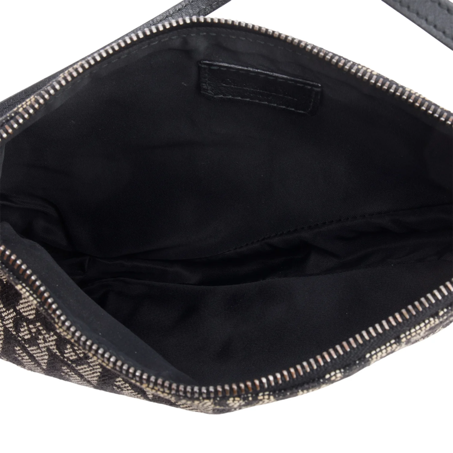 Christian Dior Black Diorissimo Saddle Pochette - Image 7