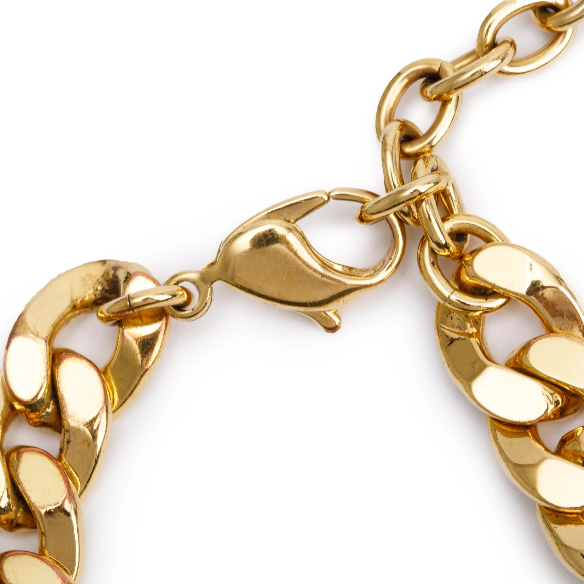 Christian Dior Gold-Plated CD Icon Chain Bracelet - Image 4