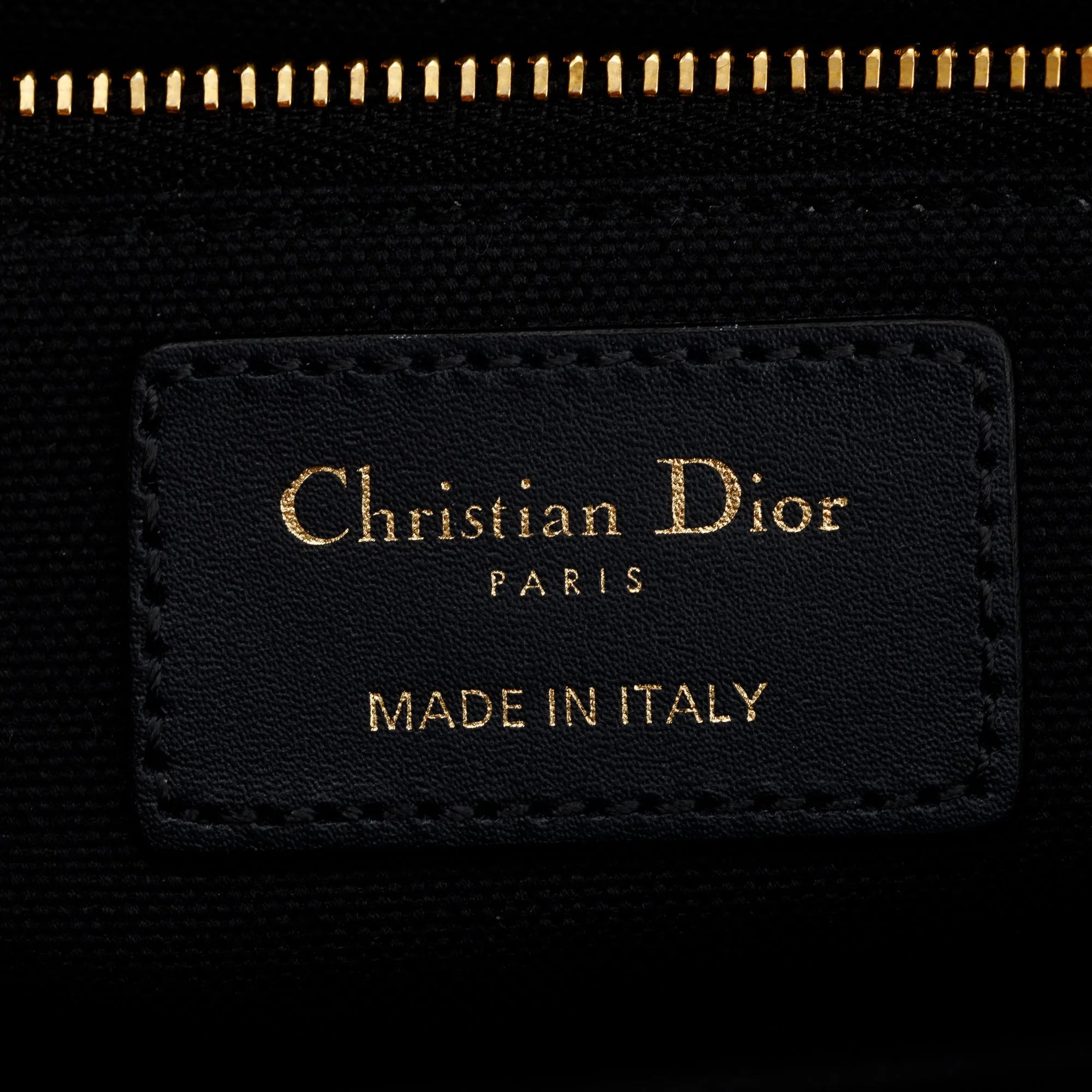 Christian Dior Navy Oblique 30 Montaigne Bag w/ Box & Authenticity Card - Image 10