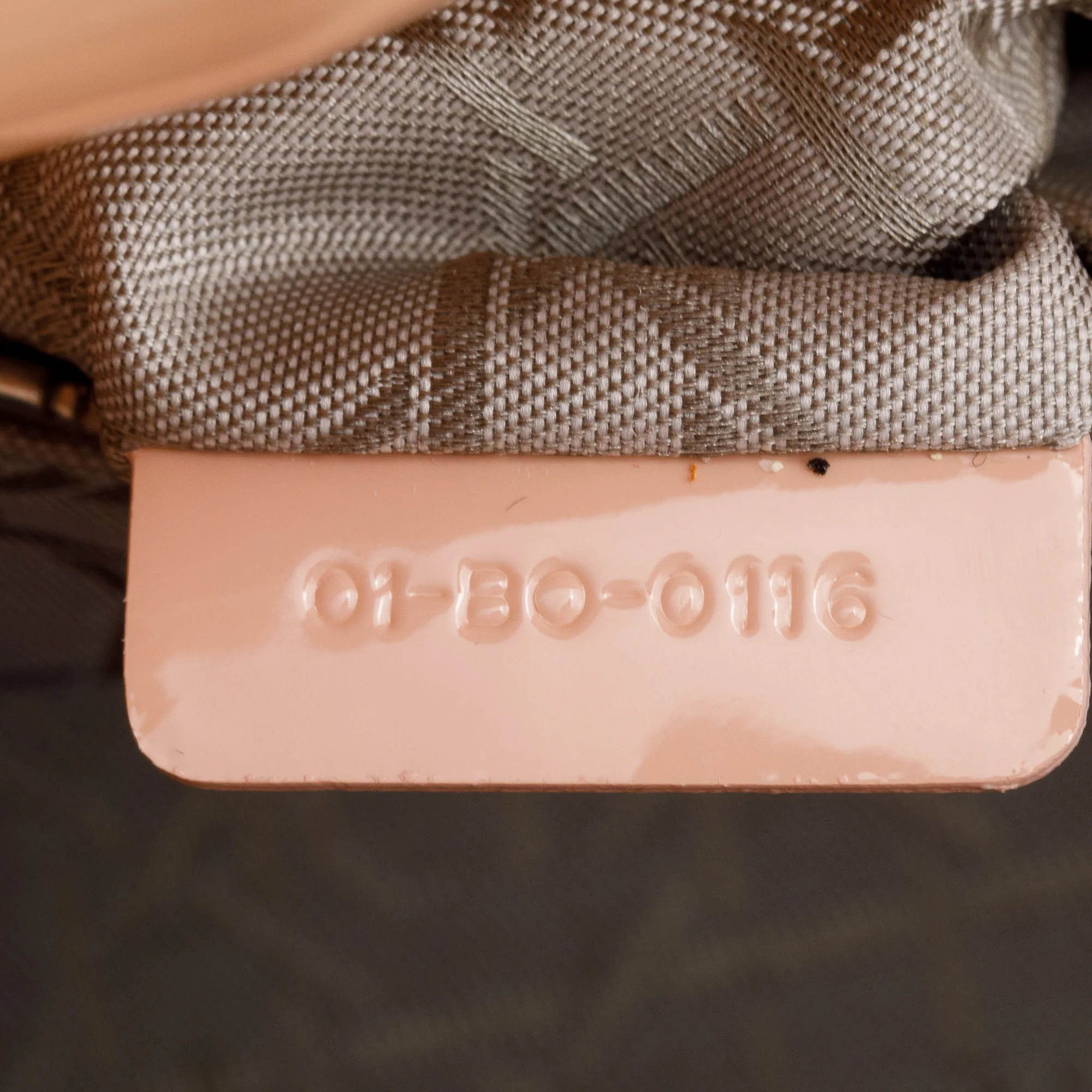 Christian Dior Neutral Cannage Patent Leather Mini Lady Dior Bag w/ Box - Image 10