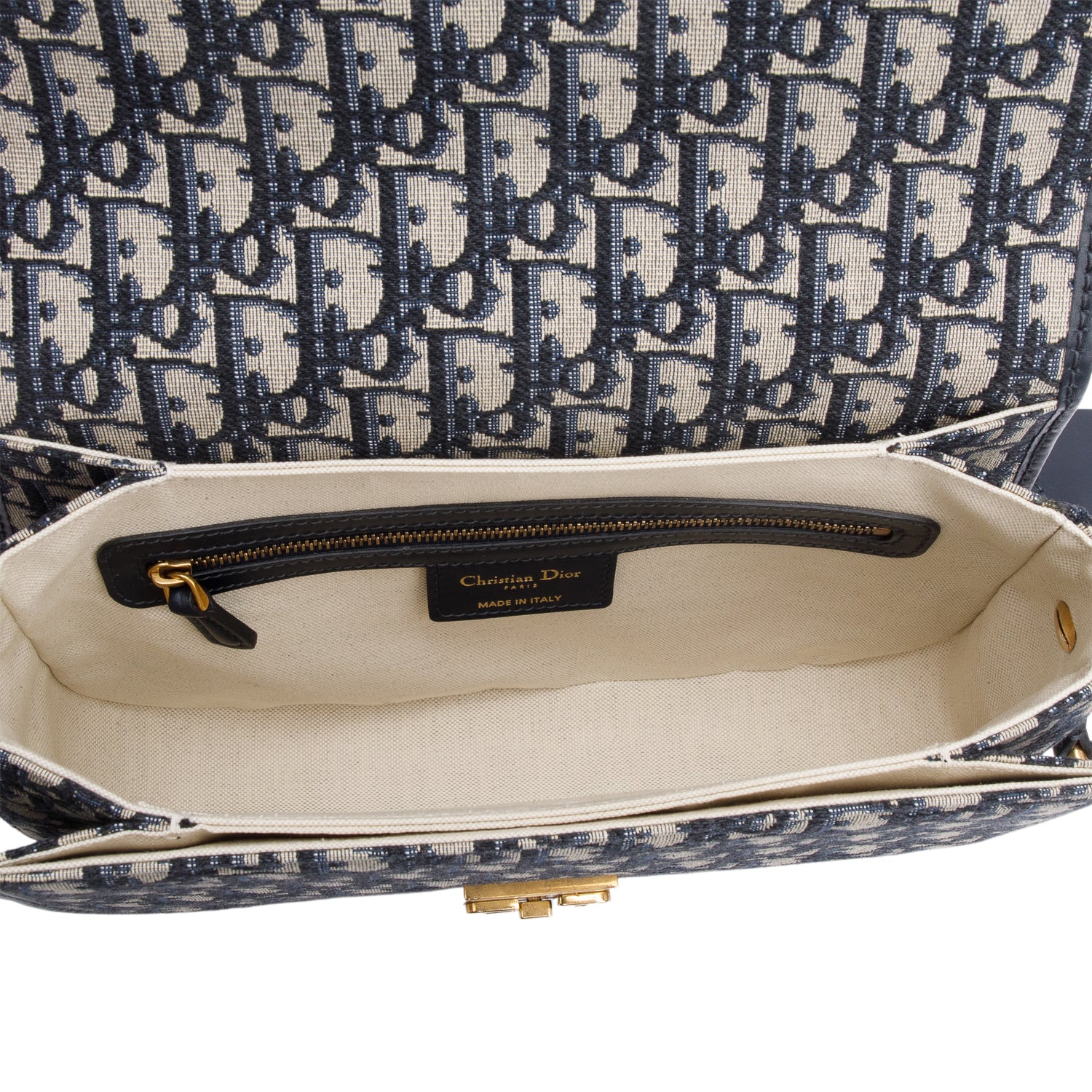 Christian Dior Oblique Flap Crossbody Bag - Image 8