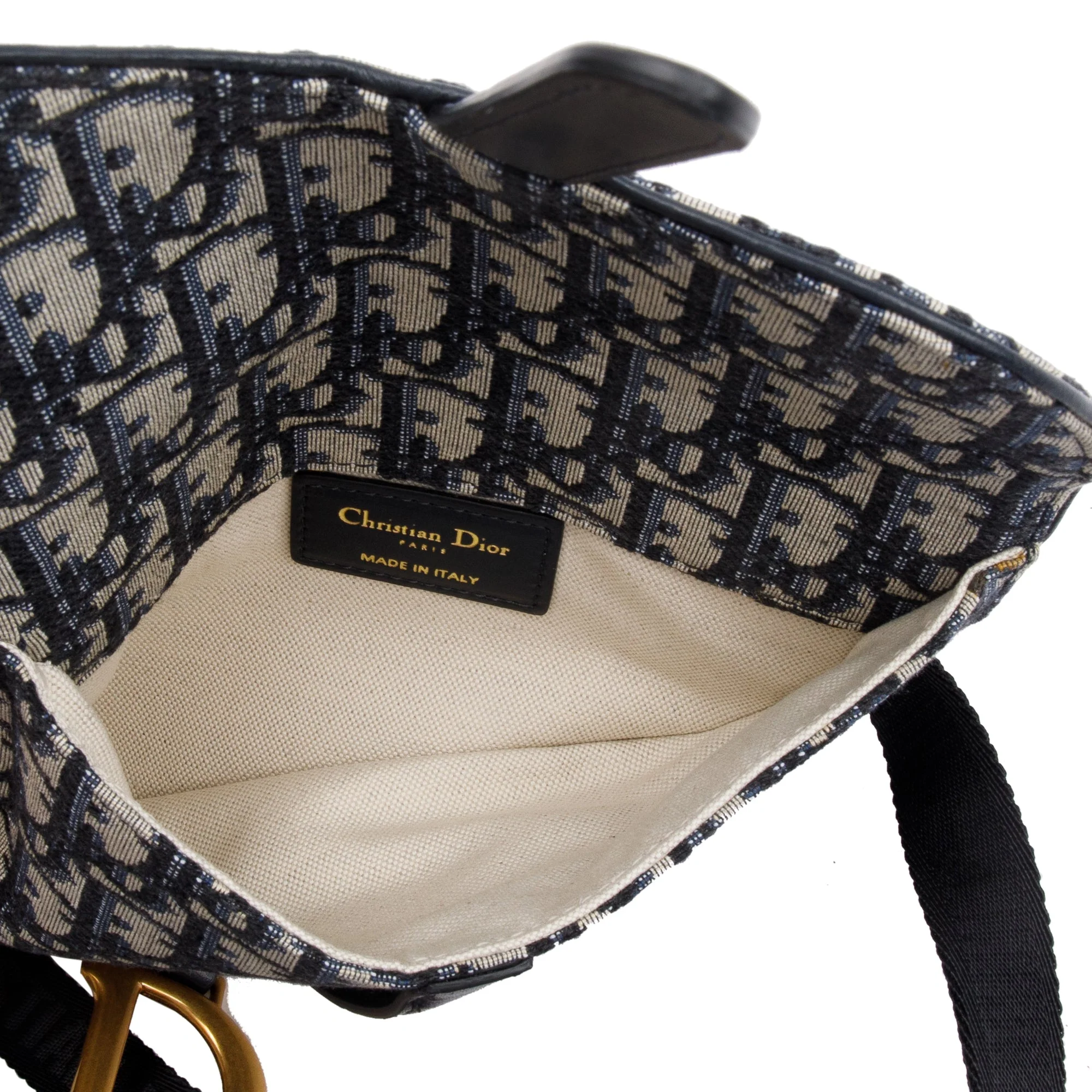 Christian Dior Oblique Saddle Belt Pouch - Image 4