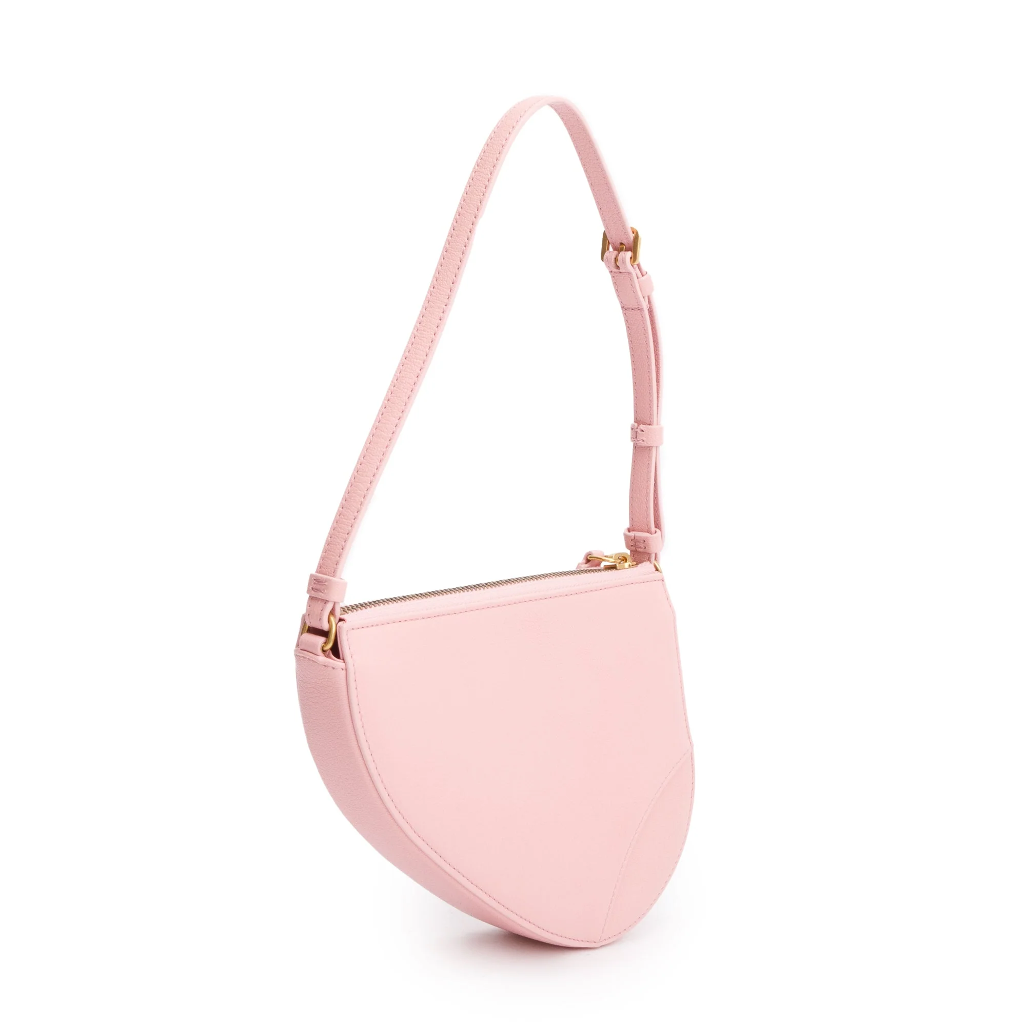 Christian Dior Pink Calfskin Leather Saddle Rodeo Pouch w/ Box - Image 6