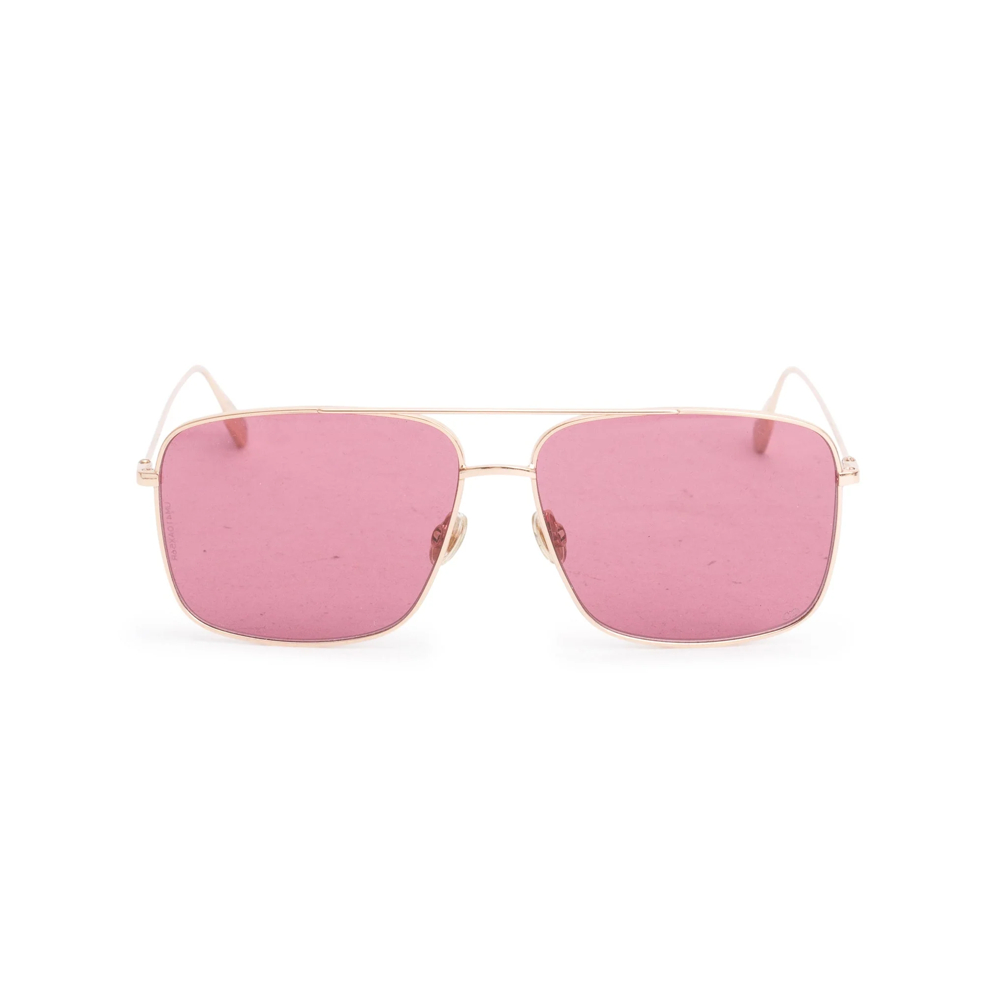 Christian Dior Rose Gold-Tone Metal Frame DiorStellaire O3S Sunglasses w/ Case