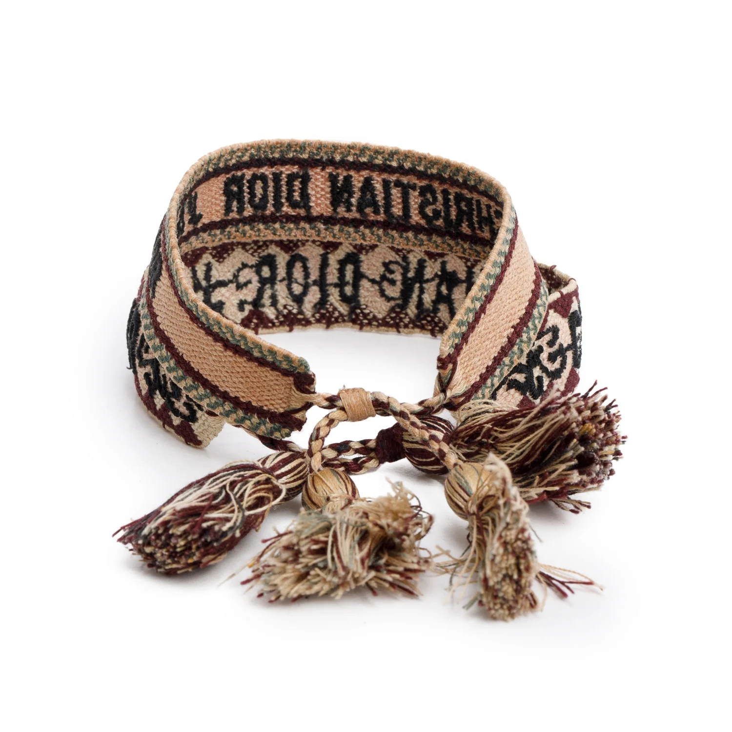 Christian Dior Woven Cotton Oblique J'Adior Friendship Bracelet Set - Image 3