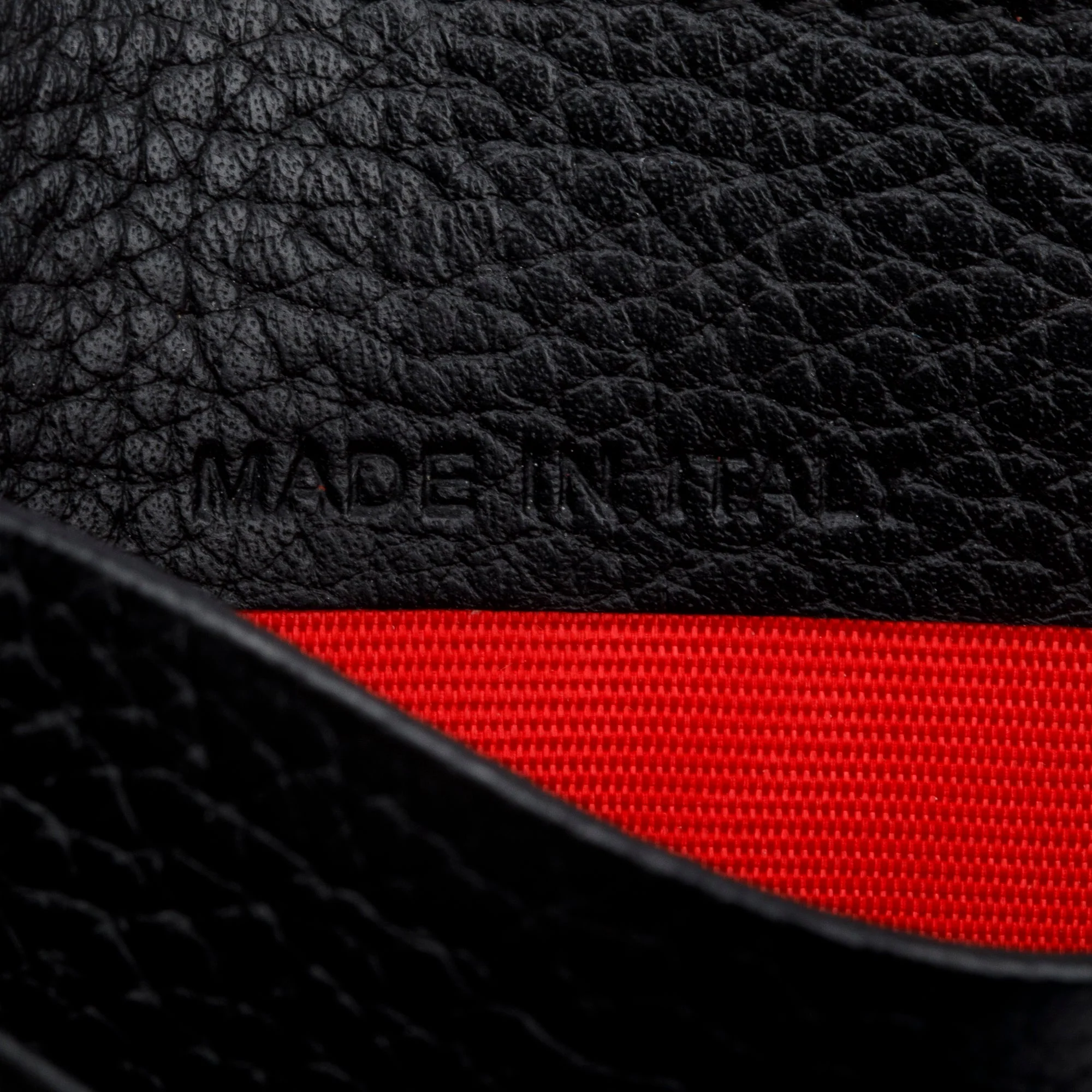 Christian Louboutin Black Calfskin Leather Kios Spiked Card Holder - Image 4