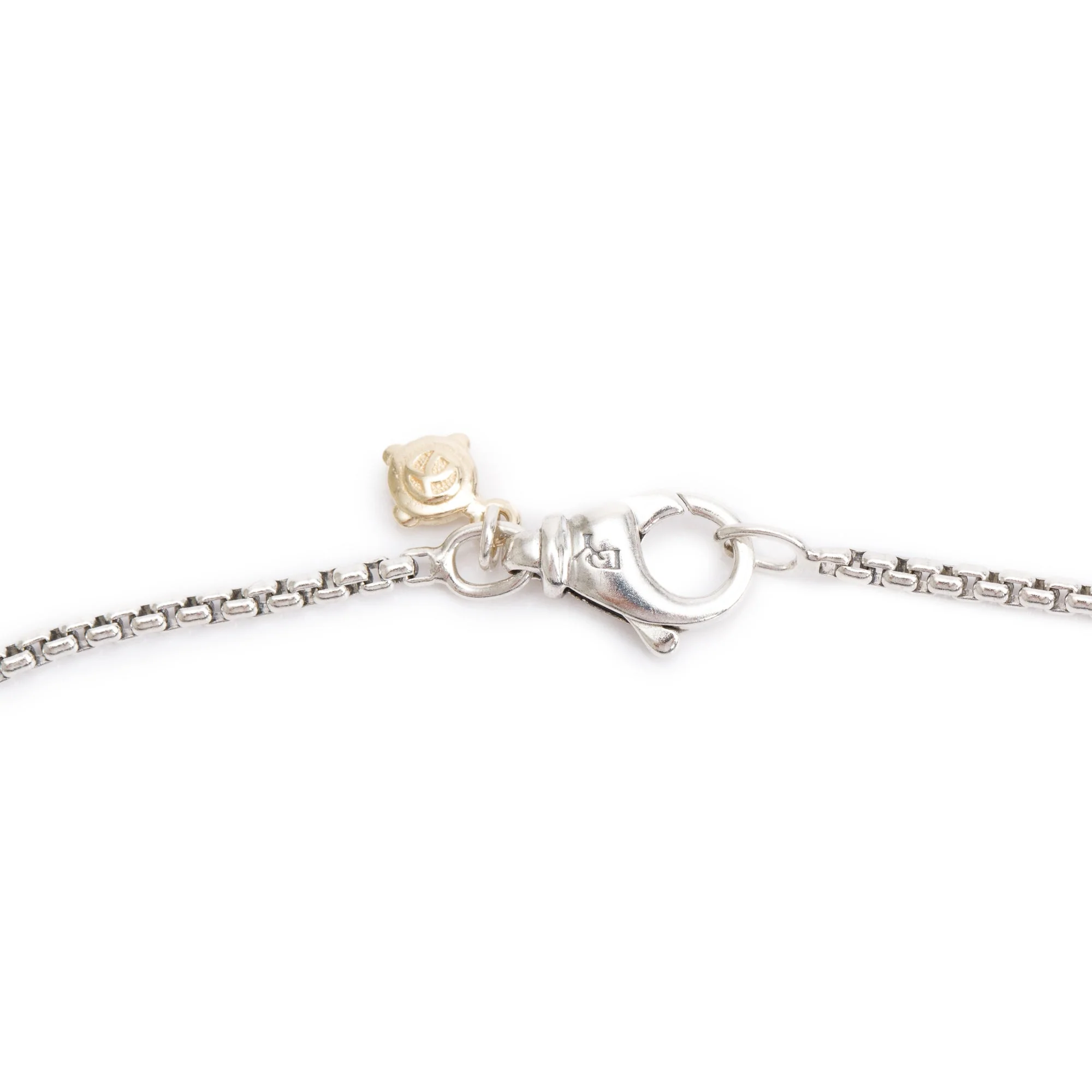 David Yurman Sterling Silver Chevron Cross Pendant Necklace, 40MM - Image 5
