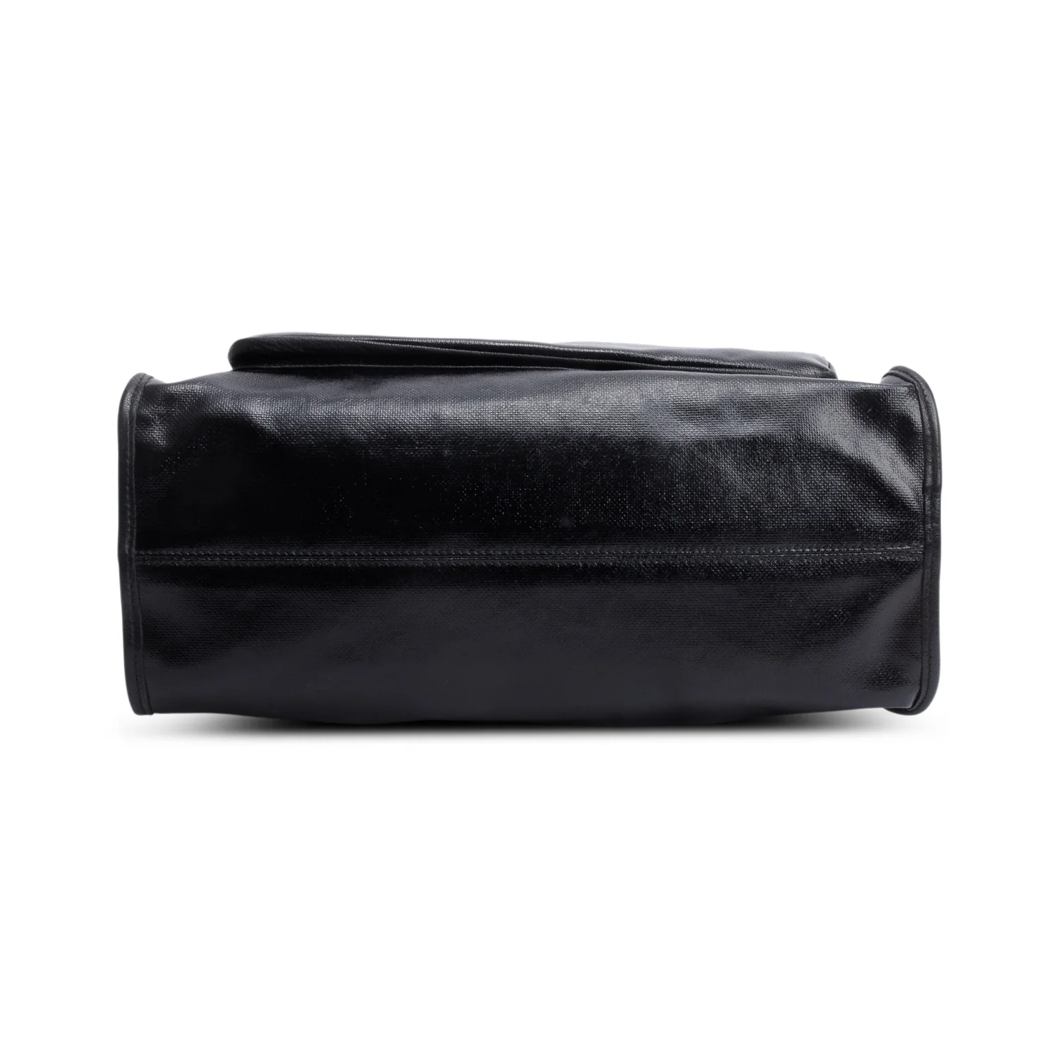 Dolce & Gabbana Blak Patent Leather Miss Pocket Bag w/ Authenticity Card - Image 7
