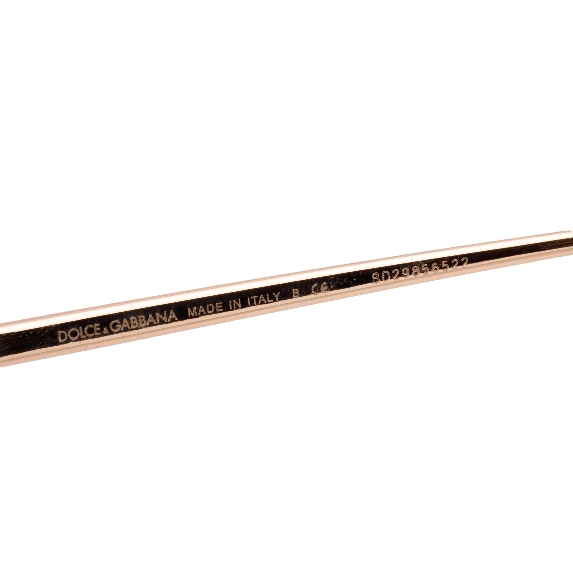 Dolce & Gabbana DG4381-F Havana Acetate Cat-Eye Sunglasses w/ Case - Image 5