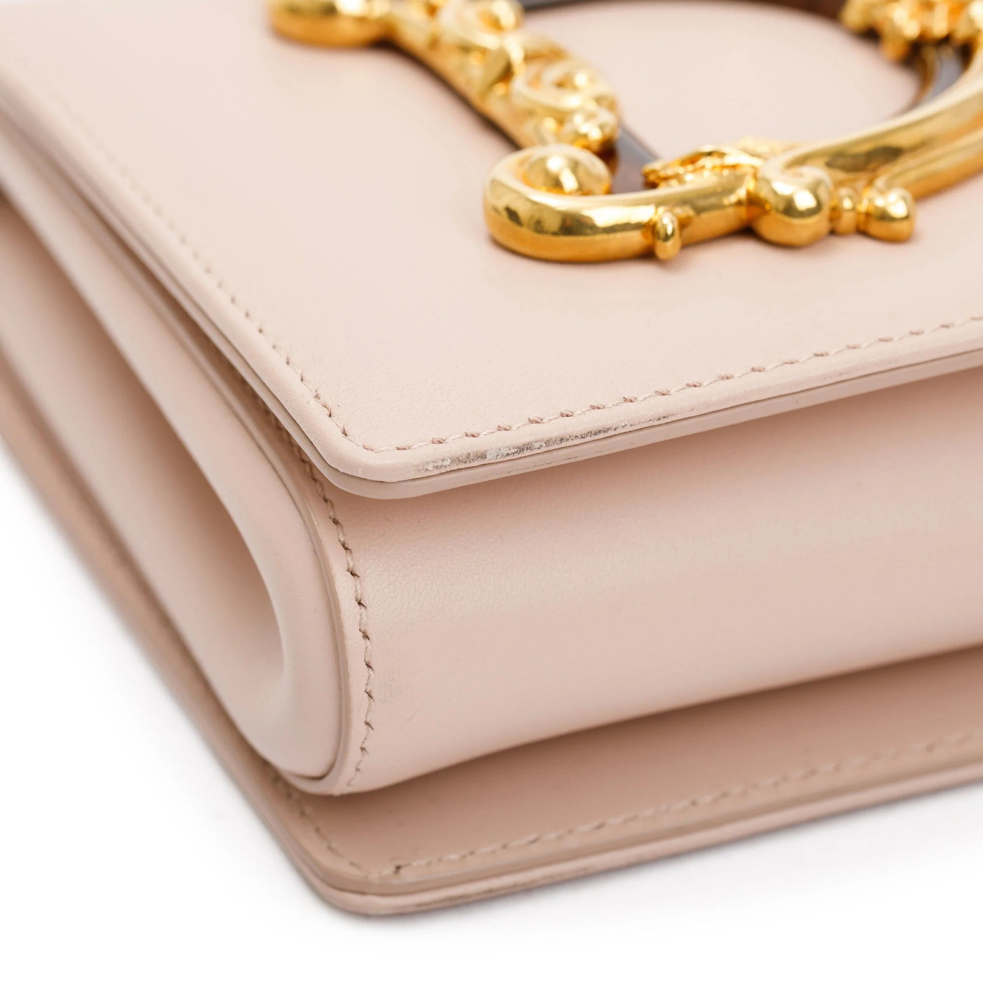 Dolce & Gabbana Pink Nappa Leather DG Girls Crossbody Bag w/ Authenticity Card - Image 8