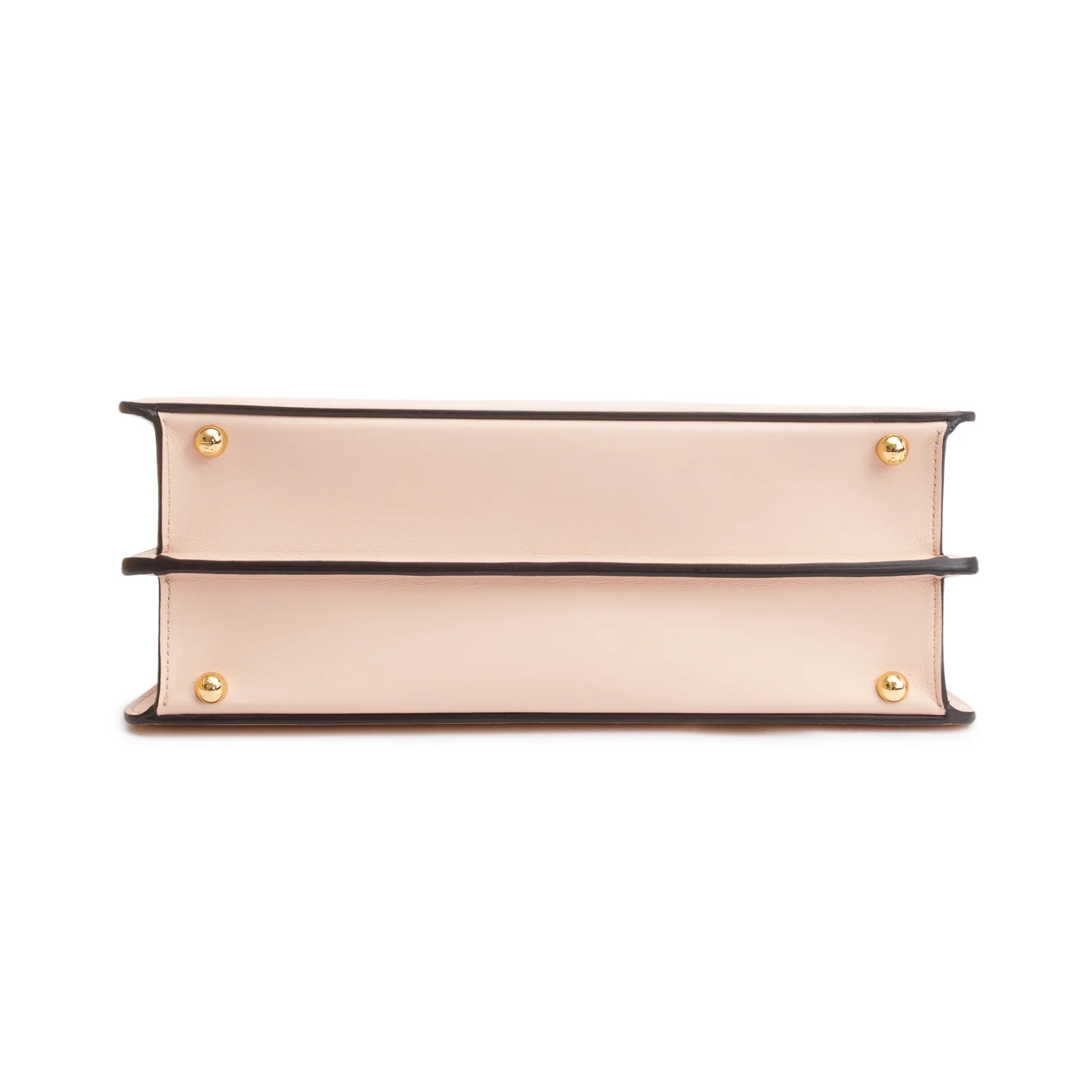 Fendi 2022 Pink Calfskin Leather Medium Peekaboo Bag with Tortoise Detail w/ Strap & Box - Image 8
