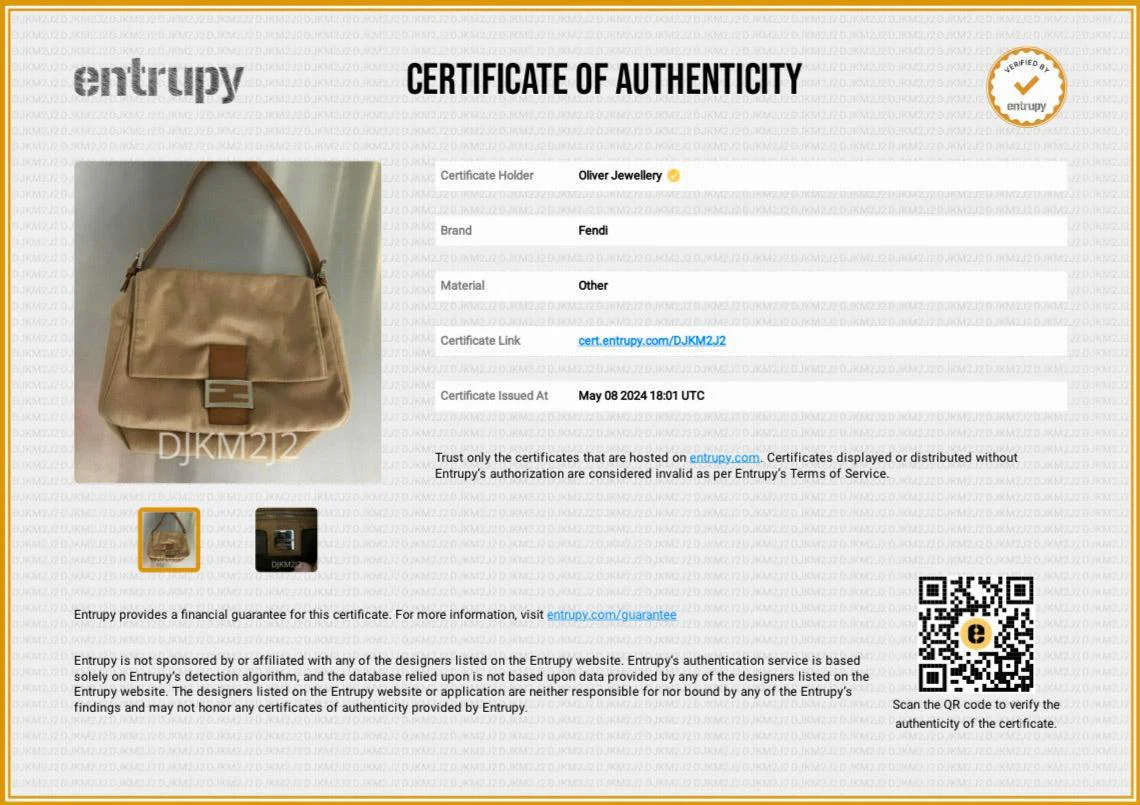 Fendi Beige Wool Tan Leather Trim Mama Forever Baguette Shoulder Bag - Image 14