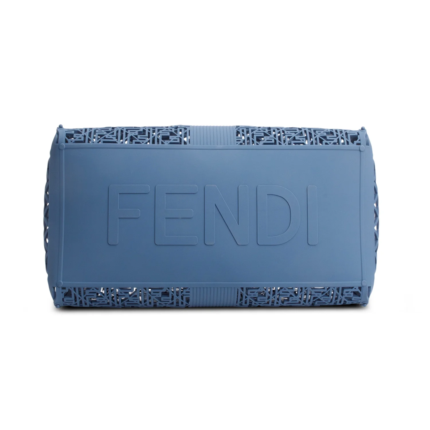 Fendi Blue Recycled Plastic Forty8 Basket - Image 5