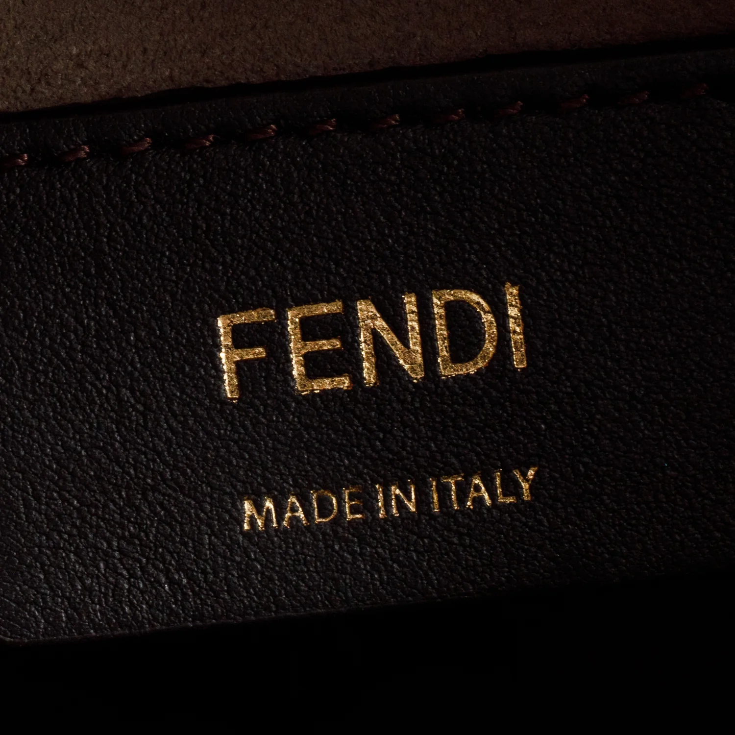 Fendi Brown FF Zucca Glazed Canvas Plexiglass Small Runaway Bag Tote - Image 7