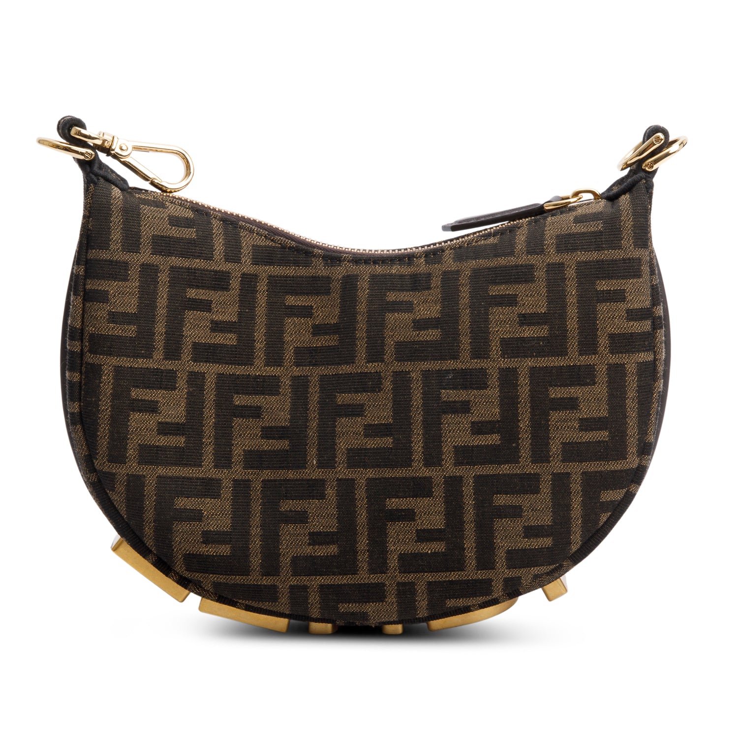 Fendi Brown FF Zucca Jacquard Mini Fendigraphy Bag w/ Box - Image 3
