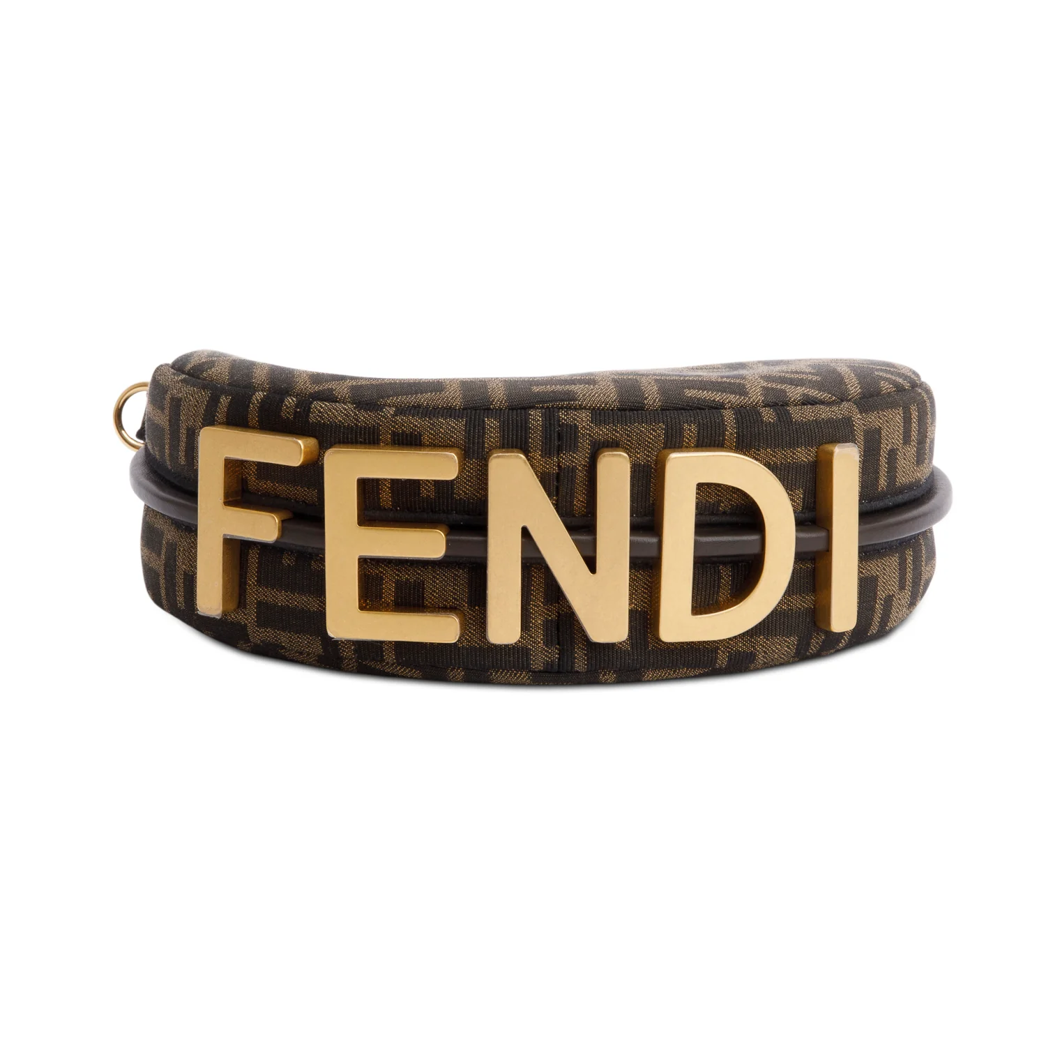 Fendi Brown FF Zucca Jacquard Mini Fendigraphy Bag w/ Box - Image 7